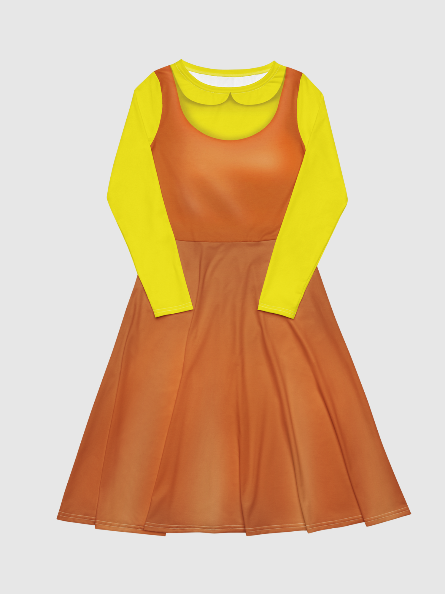 Squid Game Young-Hee Season 1 Cosplay Midi Dress