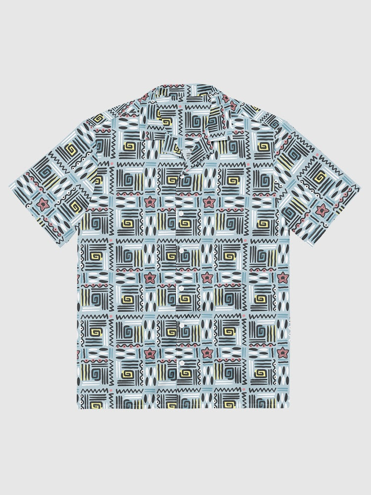 Stranger Things Argyle Button Up Shirt
