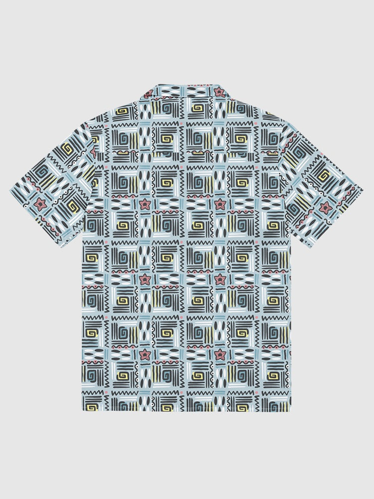 Stranger Things Argyle Button Up Shirt
