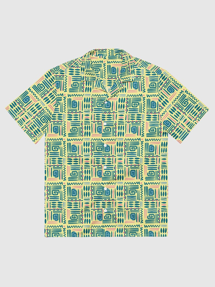 Stranger Things Argyle Button Up Shirt