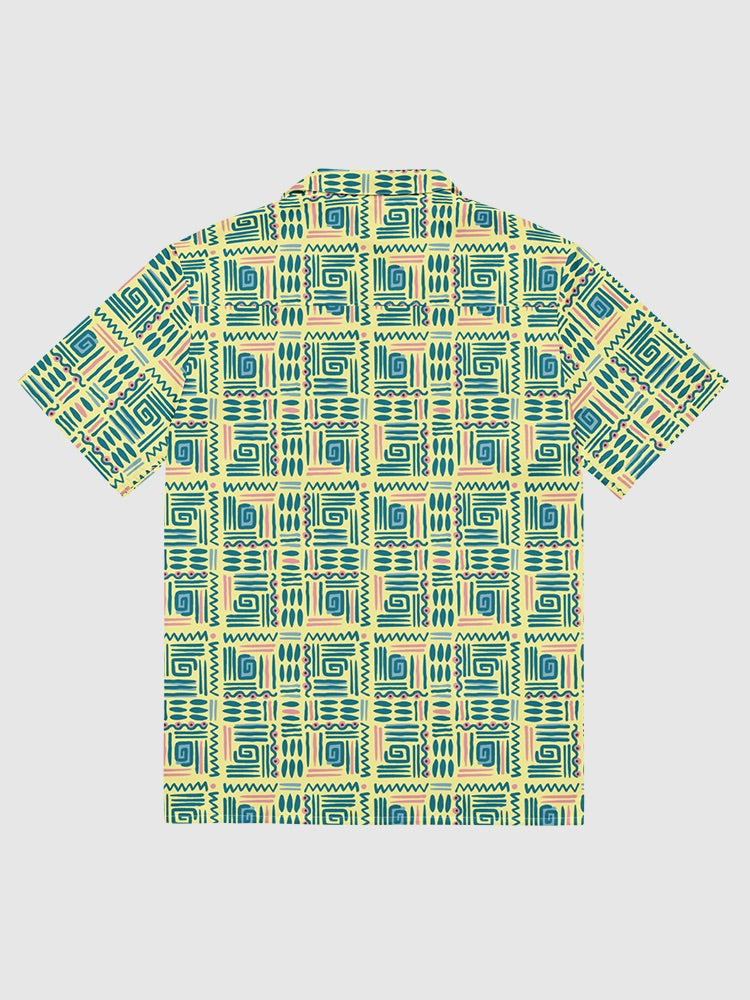 Stranger Things Argyle Button Up Shirt