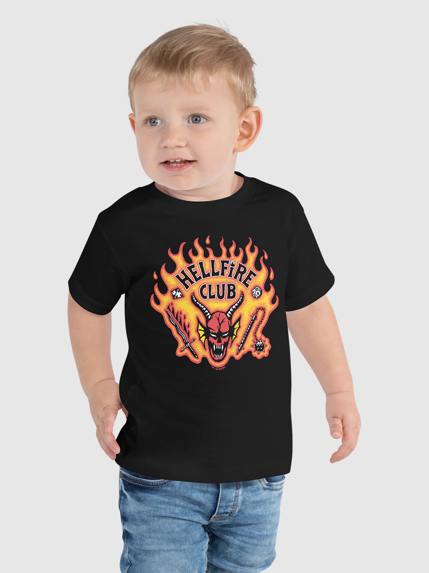 Stranger Things Hellfire Club Toddler T-Shirt