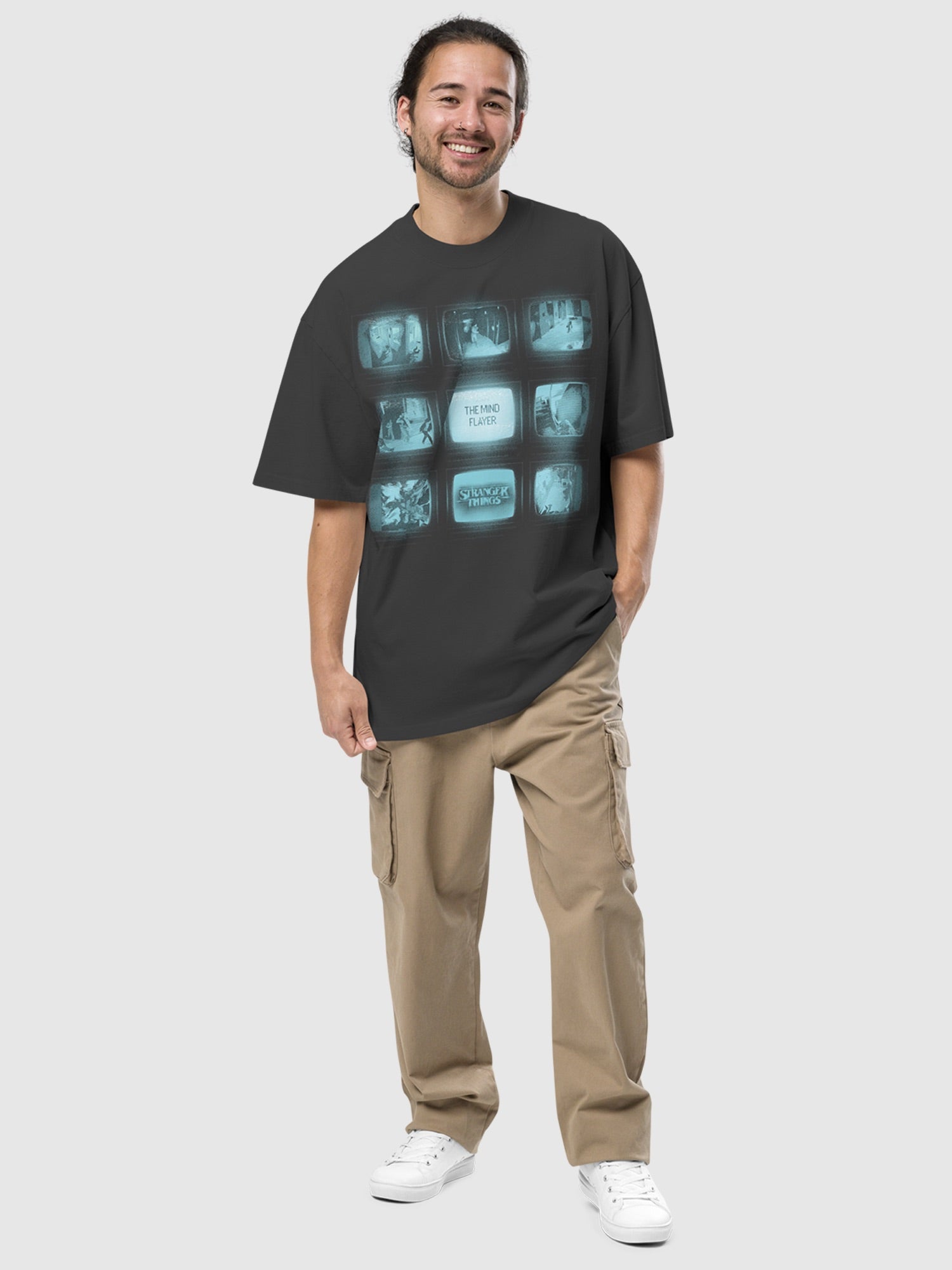 Stranger Things Mind Flayer Oversized T-Shirt