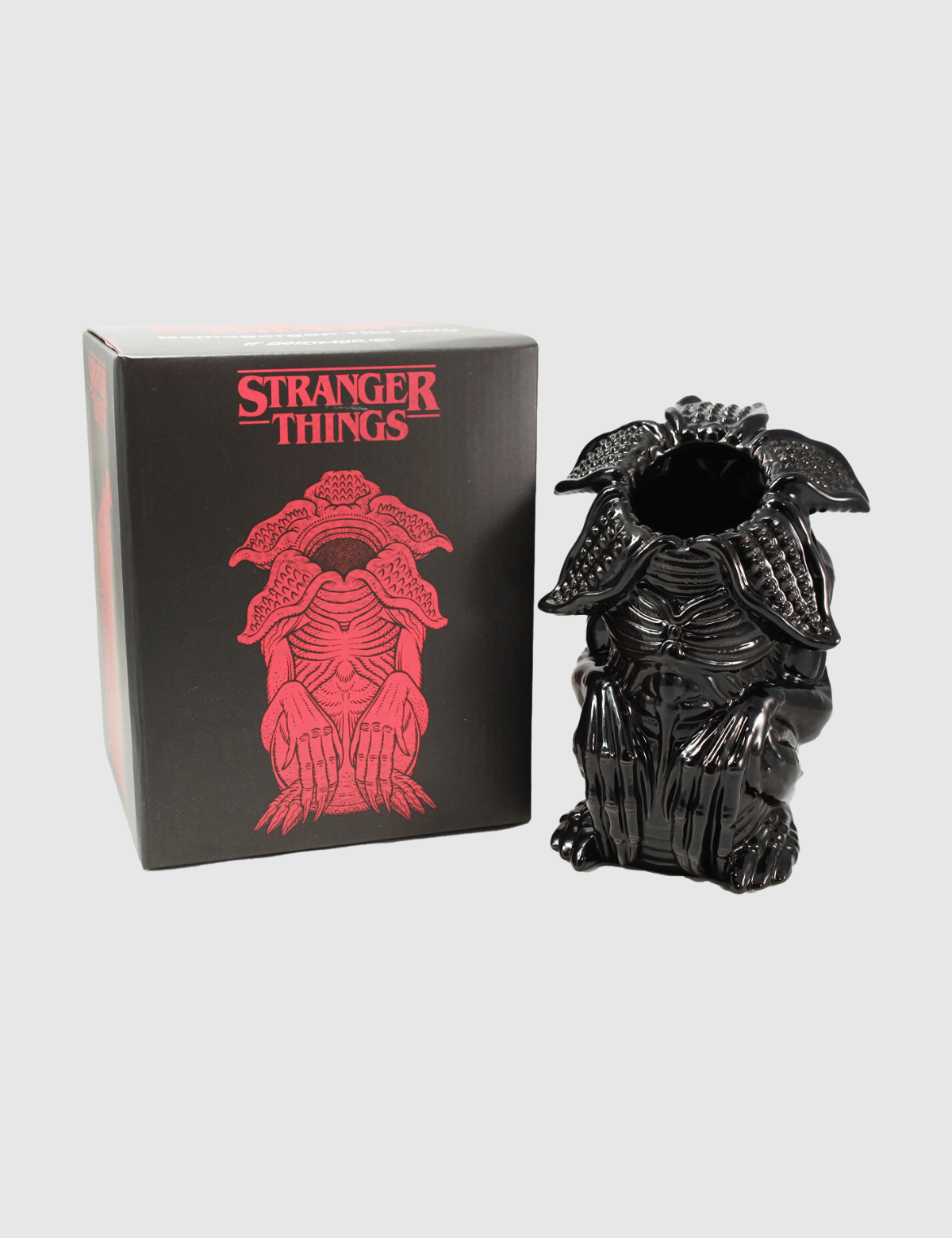 Stranger Things The Demogorgon Tiki Mug - Black Gloss