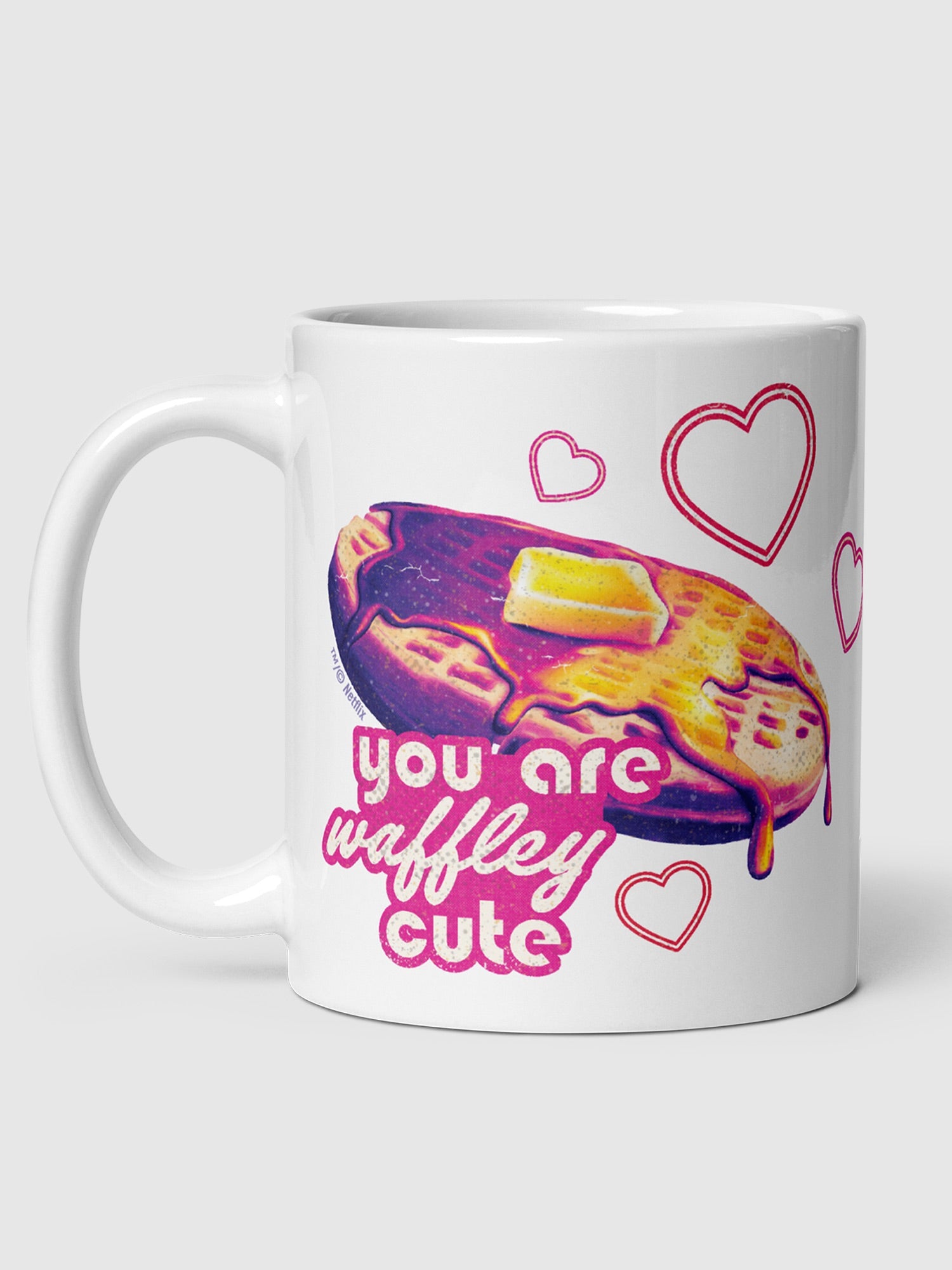 Stranger Things Waffley Cute Personalized Mug