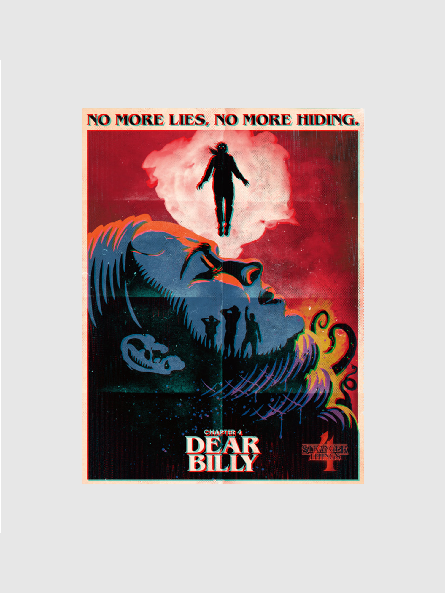 Stranger Things x Butcher Billy Dear Billy Poster [18x24]