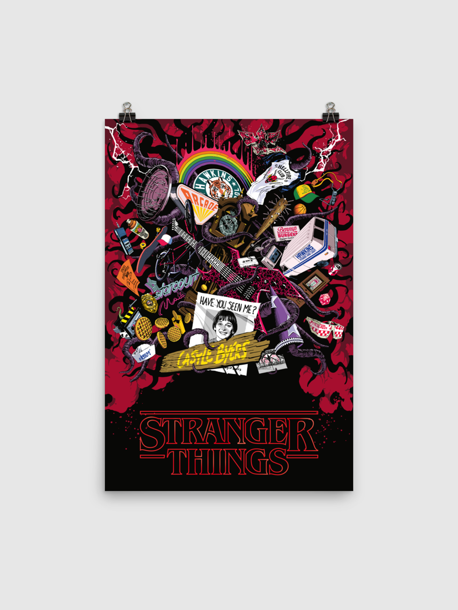 Stranger Things x Butcher Billy Poster [24″×36″]