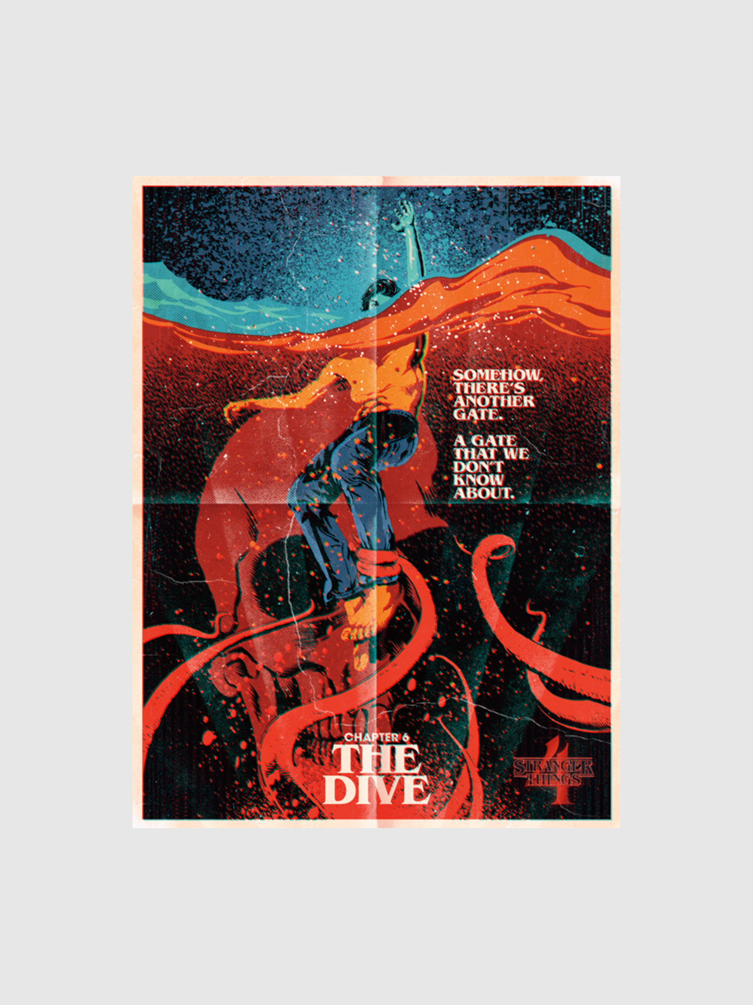 Stranger Things x Butcher Billy The Dive Poster [18x24]