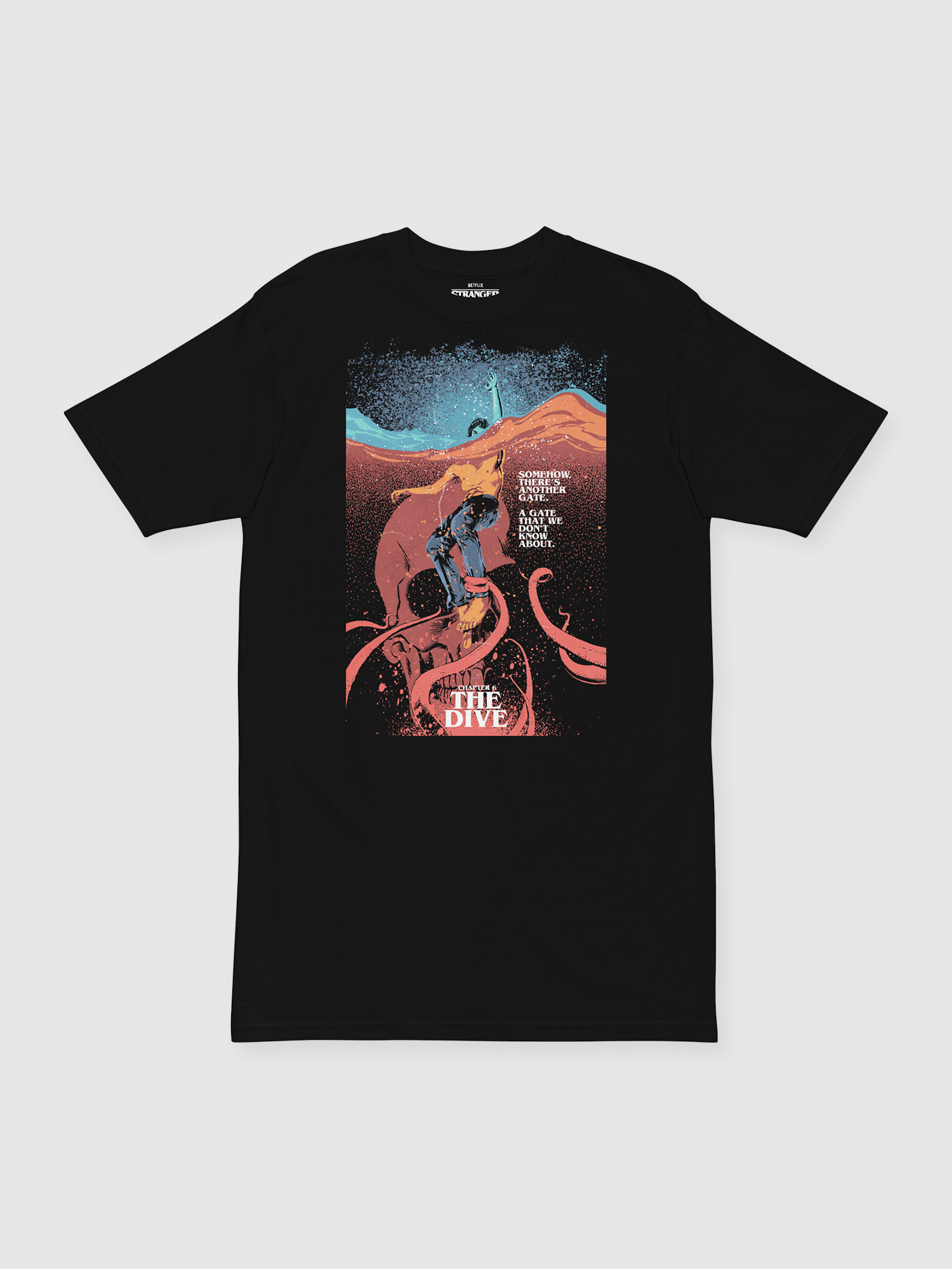 Stranger Things x Butcher Billy The Dive Tee [Black]