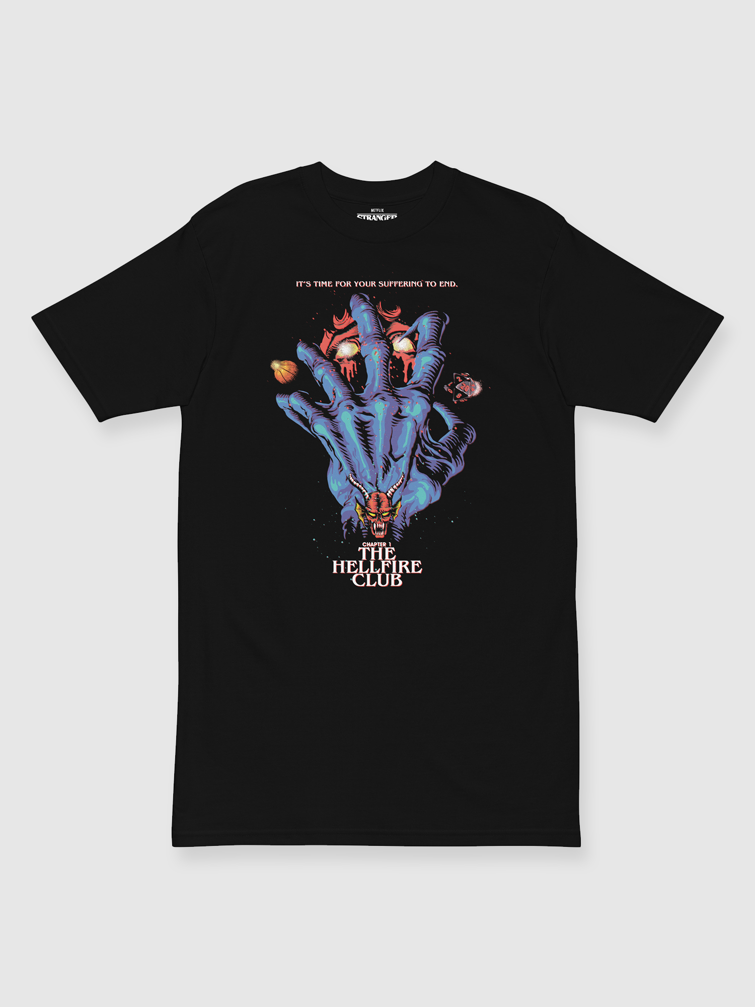 Stranger Things x Butcher Billy The Hellfire Club Tee [Black]