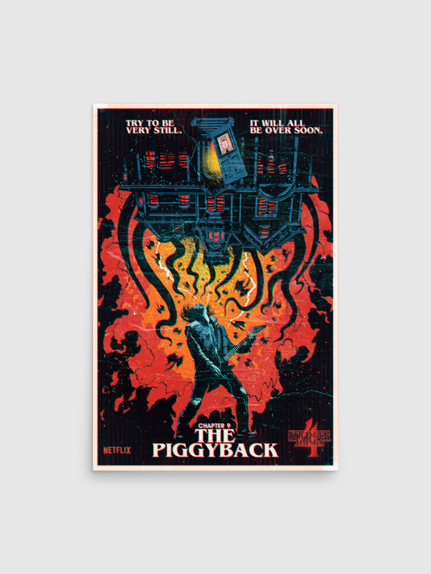 Stranger Things x Butcher Billy The Piggyback Poster [24x36]