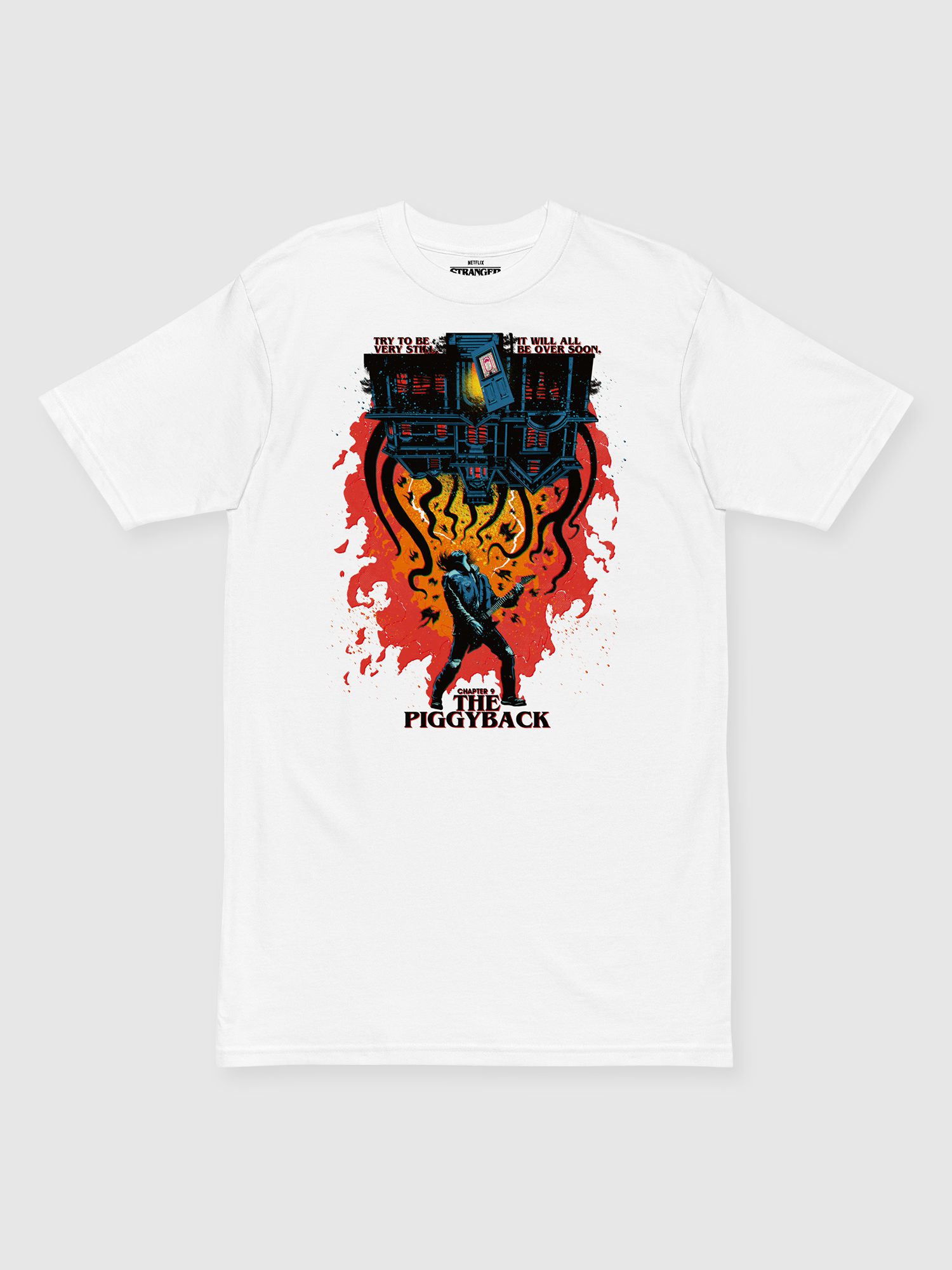 Stranger Things x Butcher Billy The Piggyback Tee [White]