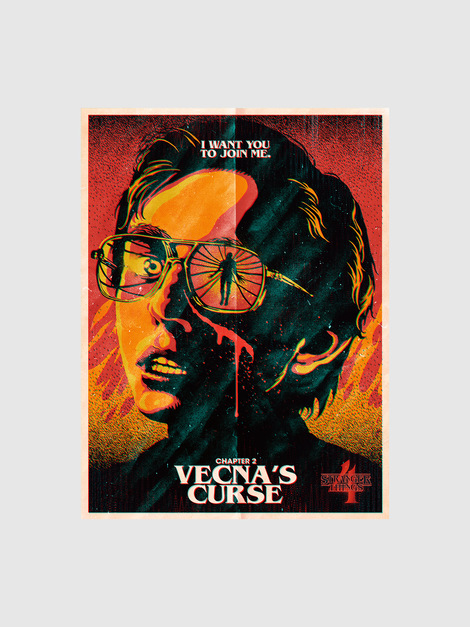 Stranger Things x Butcher Billy Vecna's Curse Poster [18x24]