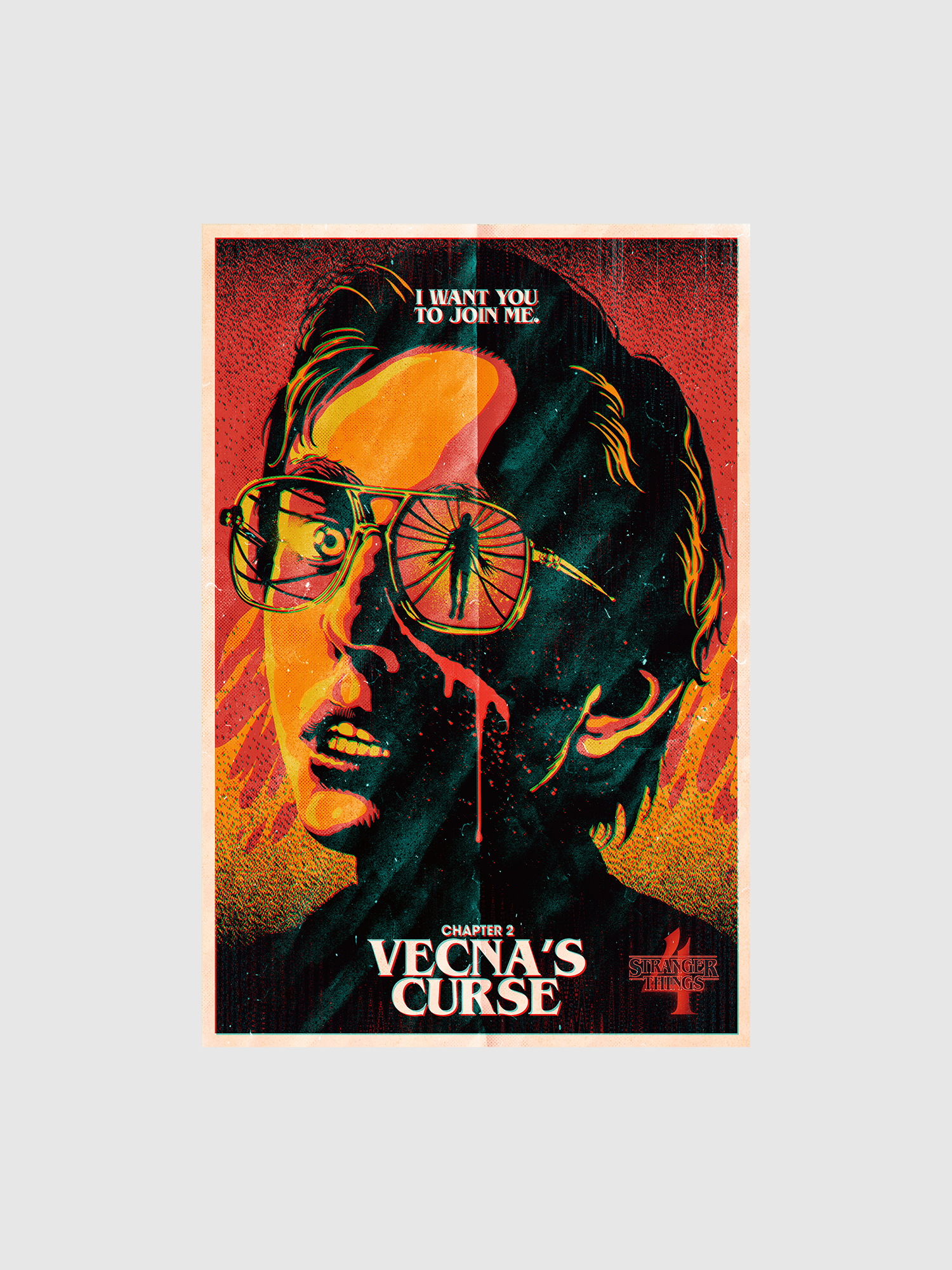 Stranger Things x Butcher Billy Vecna's Curse Poster [24x36]