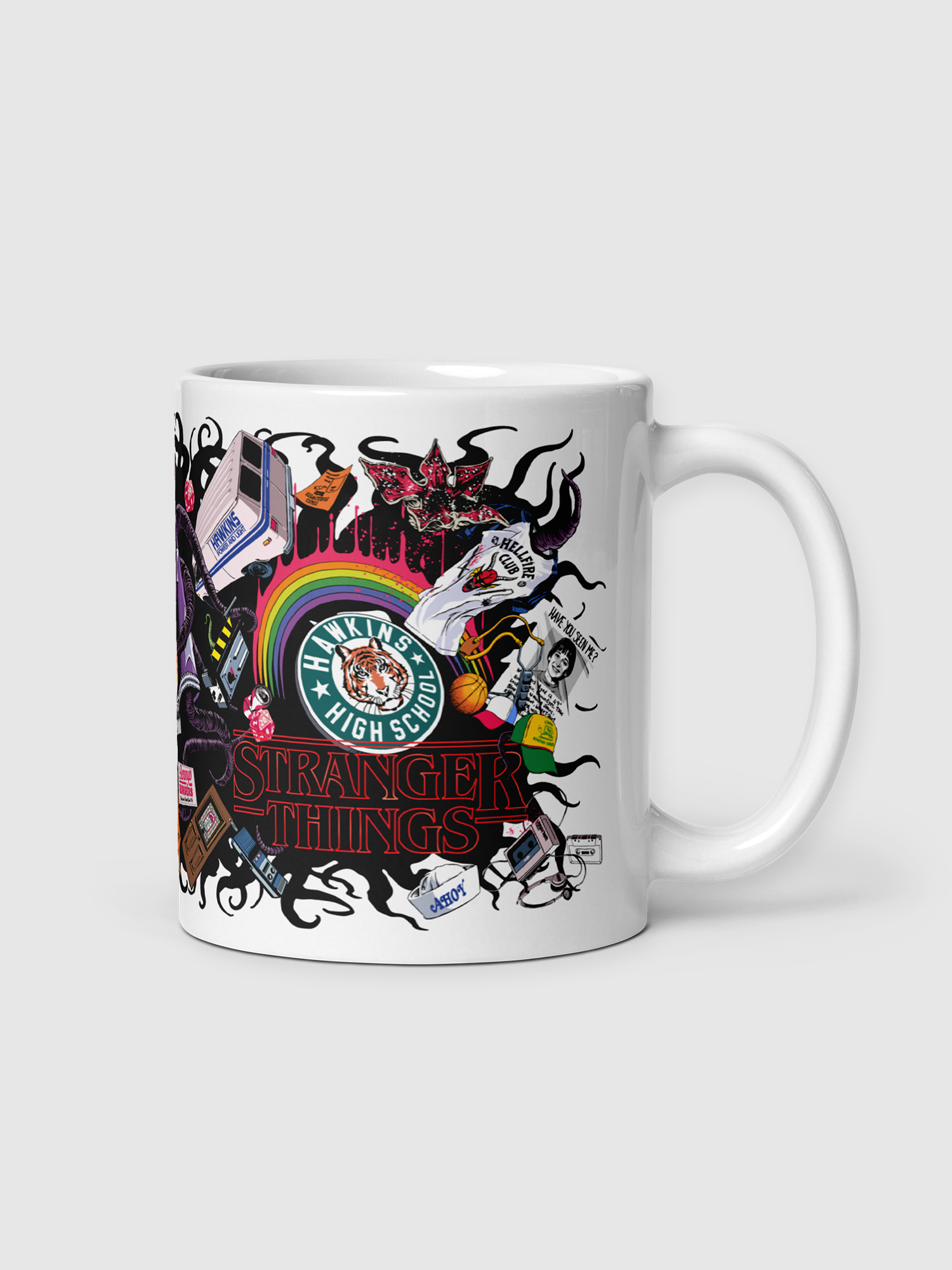 Stranger Things x Butcher Billy White Glossy Mug [11oz]