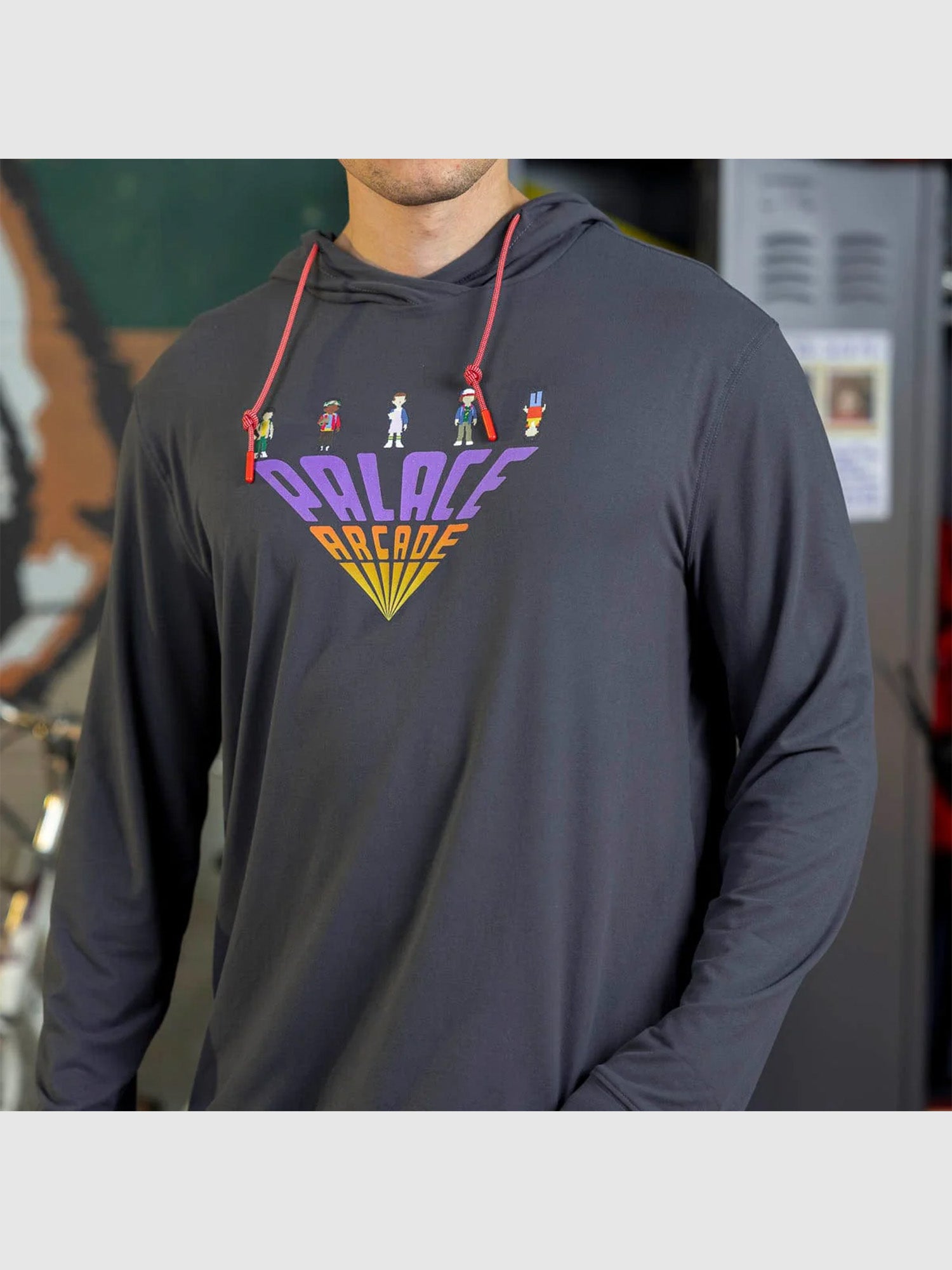 Stranger Things x RSVLTS Palace Arcade Soft Stretch Hoodie