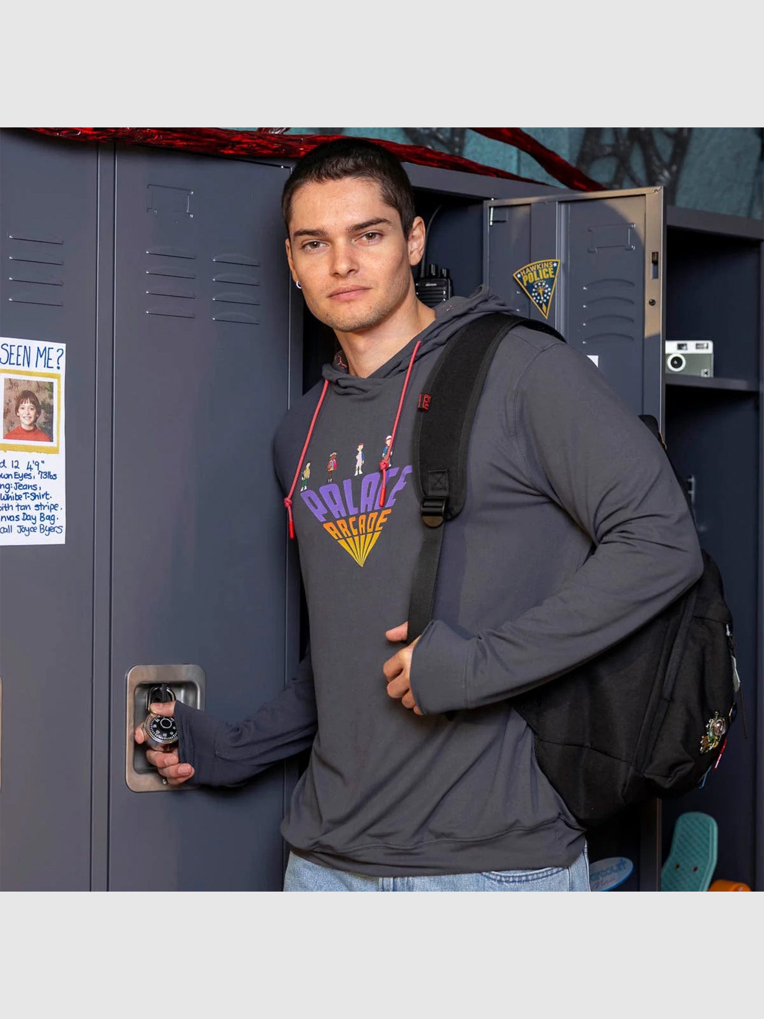 Stranger Things x RSVLTS Palace Arcade Soft Stretch Hoodie
