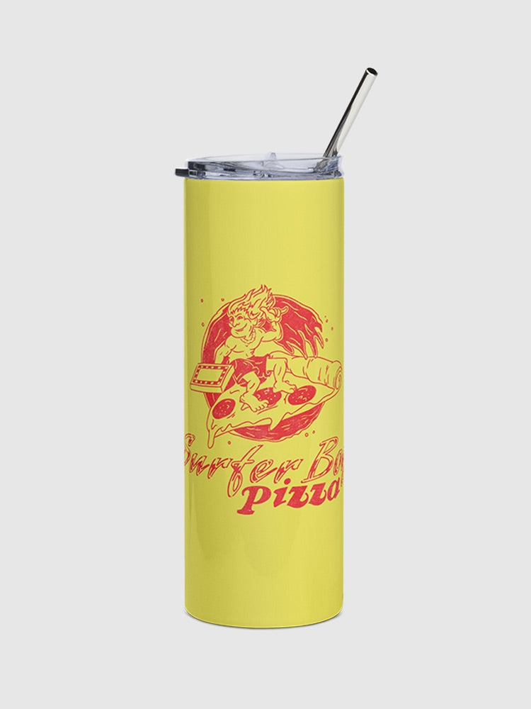 Surfer Boy Pizza 20 oz. Stainless Steel Tumbler