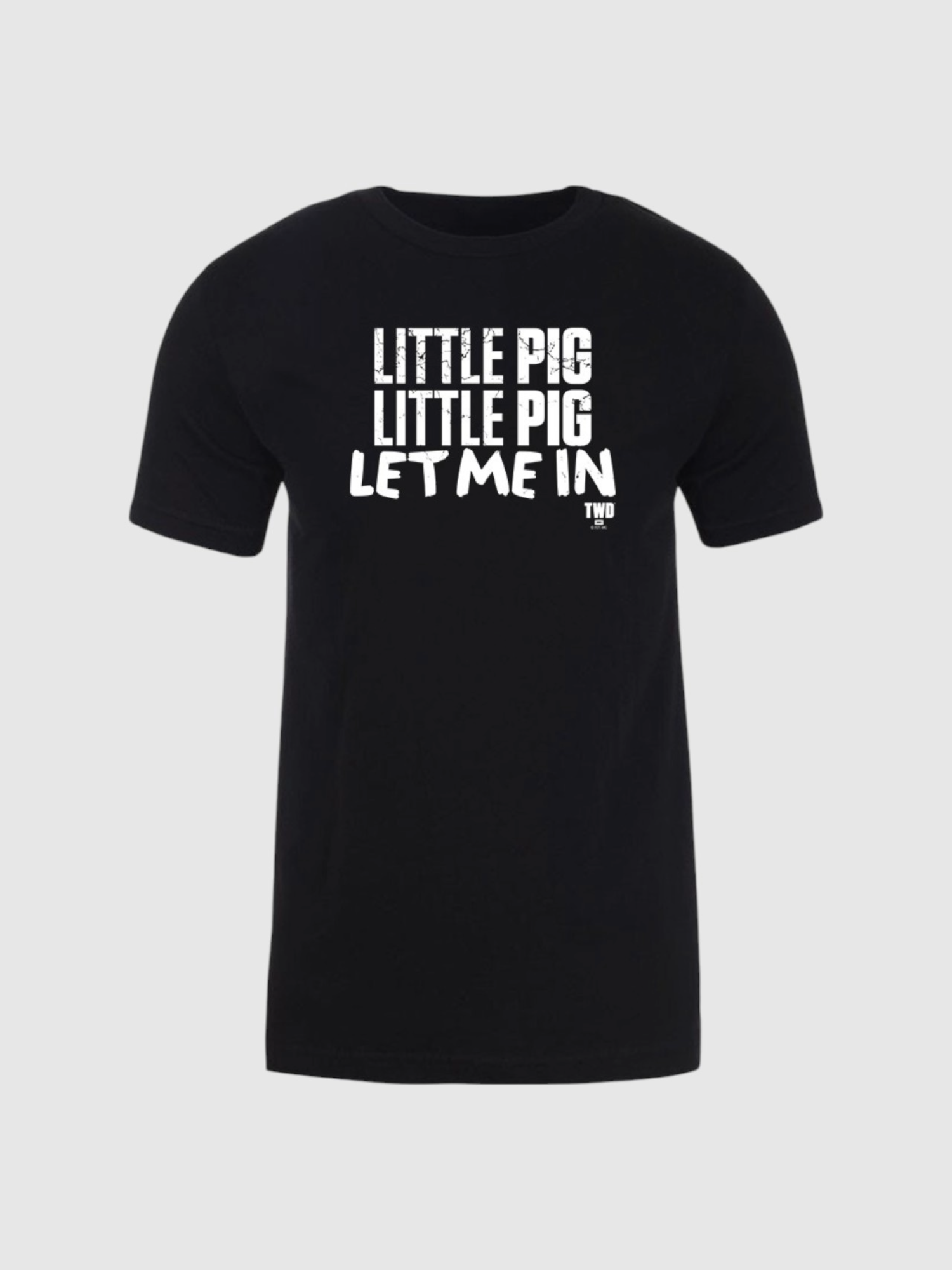 The Walking Dead Negan Little Pig Adult Short Sleeve T-Shirt