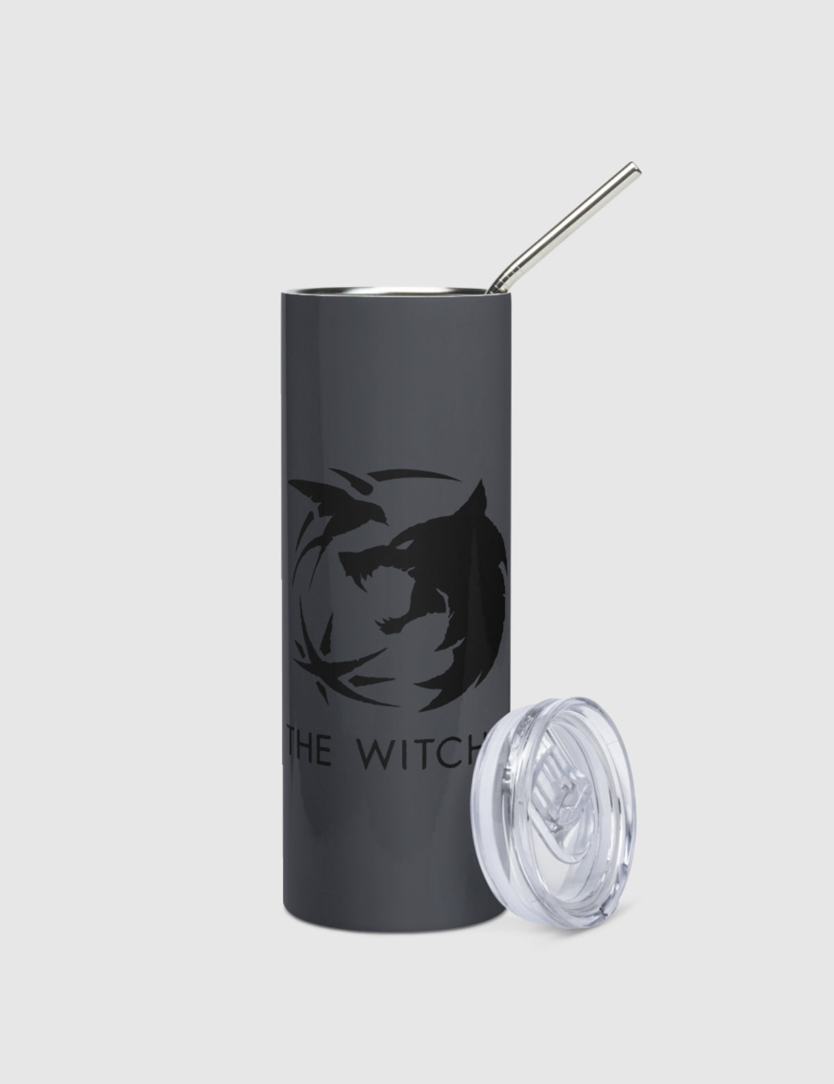 The Witcher Stainless Steel Tumbler [Gray]