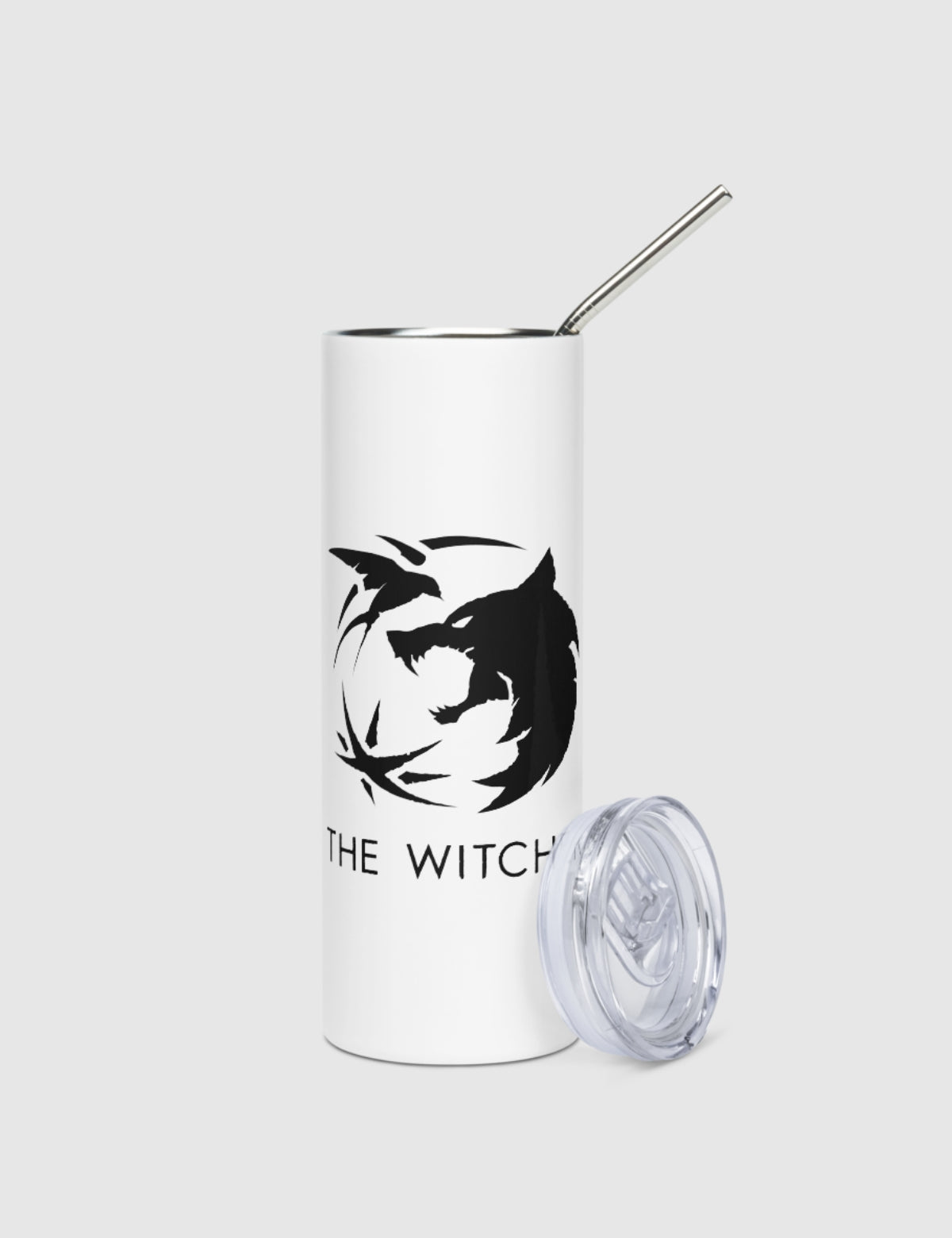 The Witcher Stainless Steel Tumbler [White]