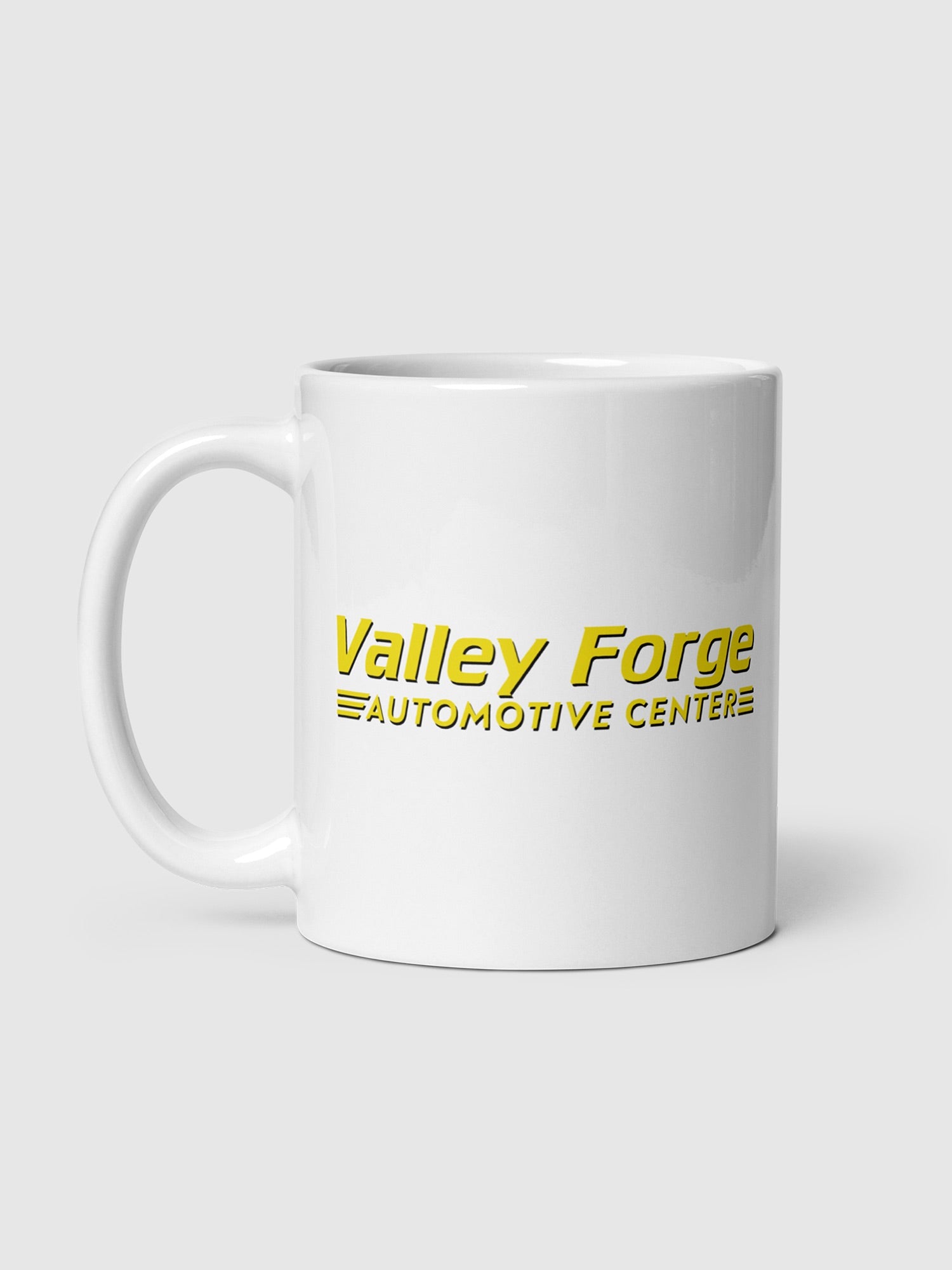 Tires Valley Forge Automotive White Mug