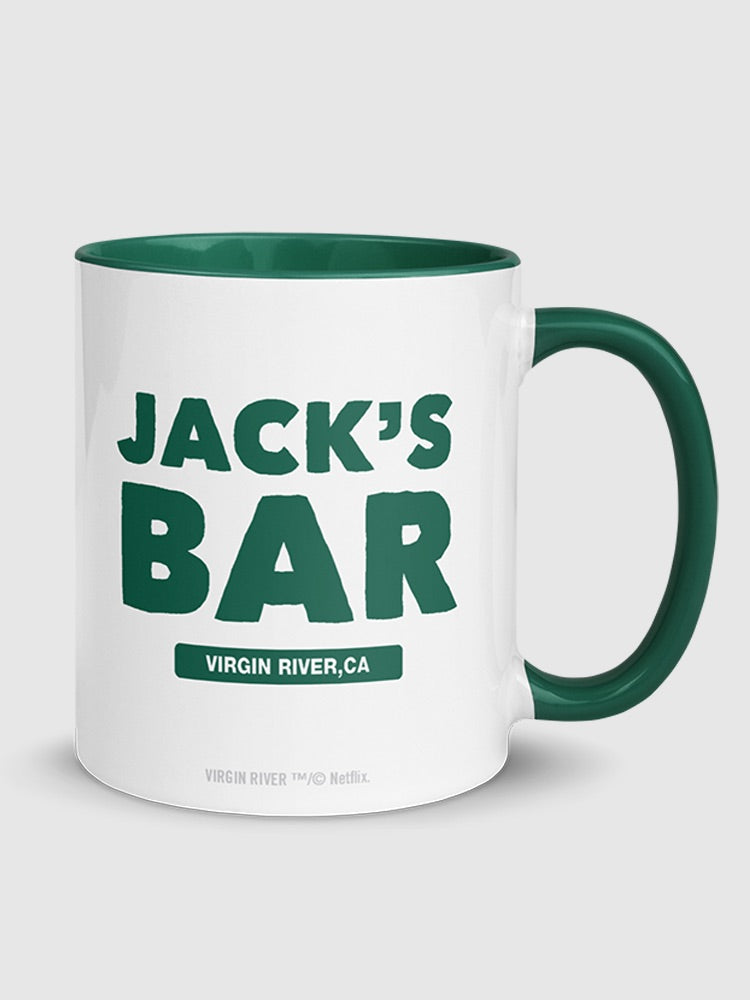 Virgin River Jack's Bar Two-tone Mug