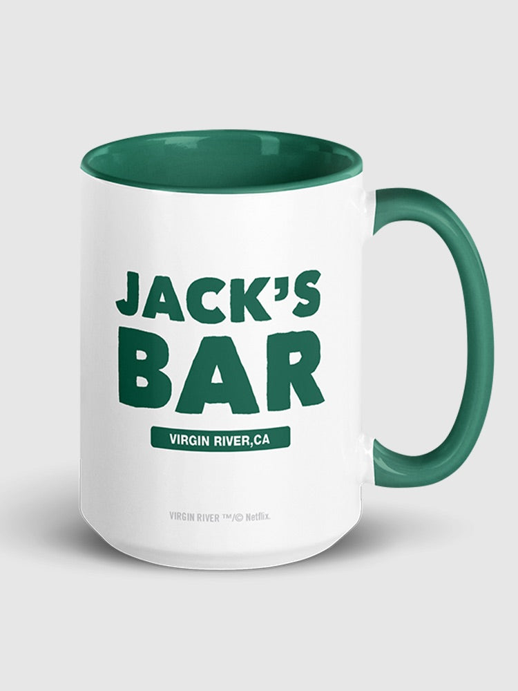 Virgin River Jack's Bar Two-tone Mug