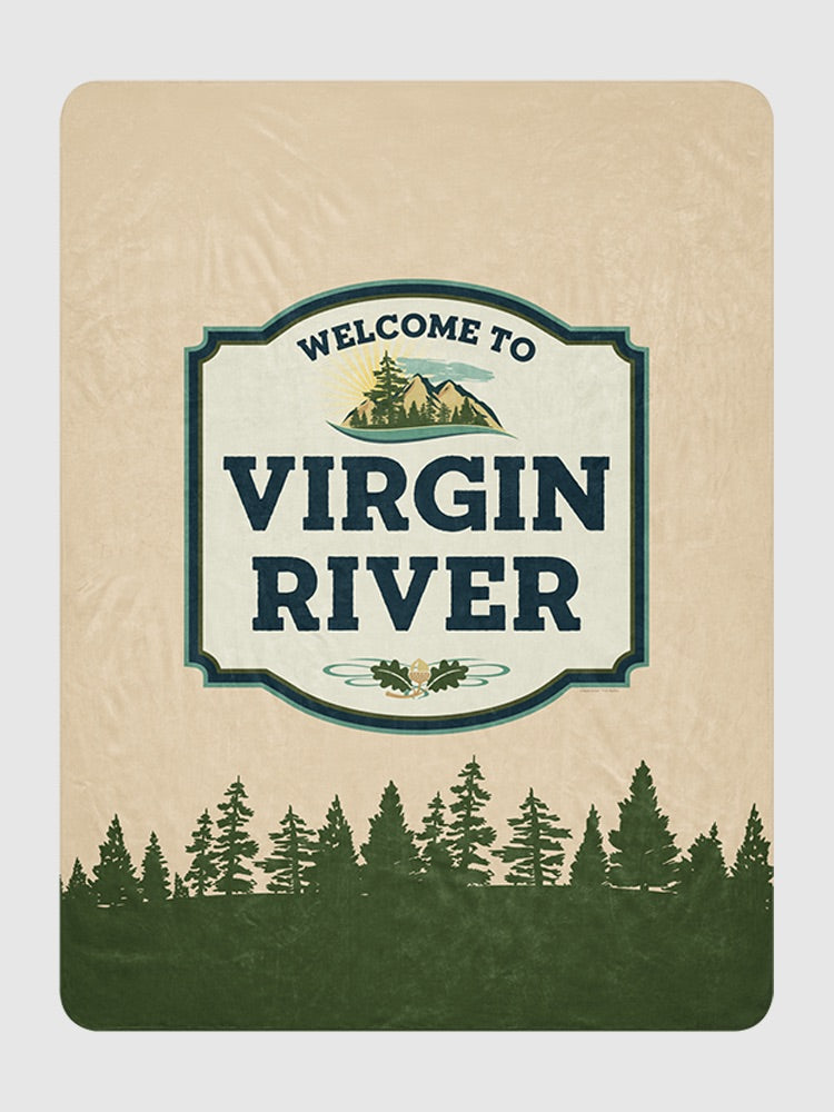 Virgin River Welcome Sherpa Blanket