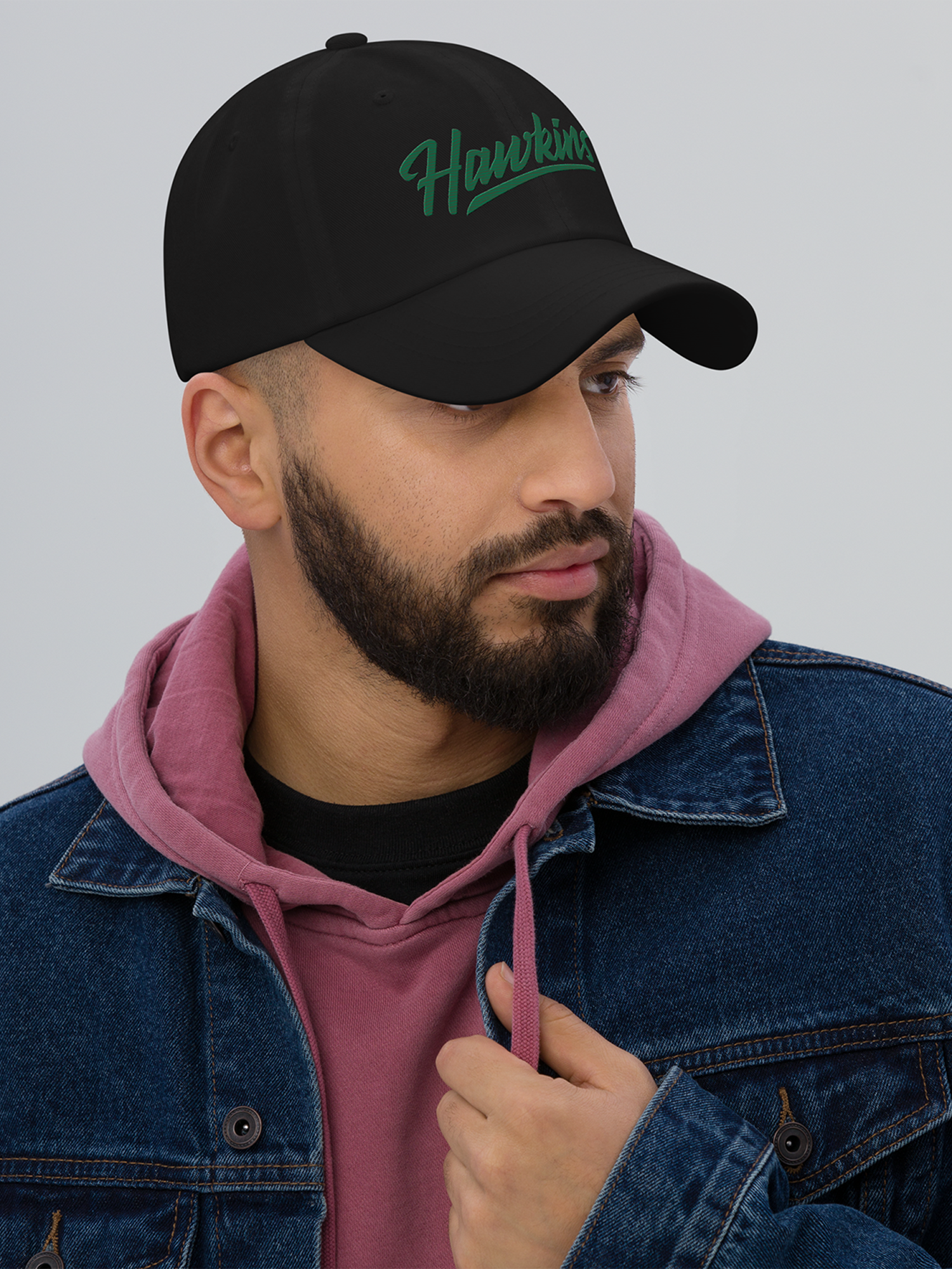 Stranger Things Hawkins Embroidered Dad Hat