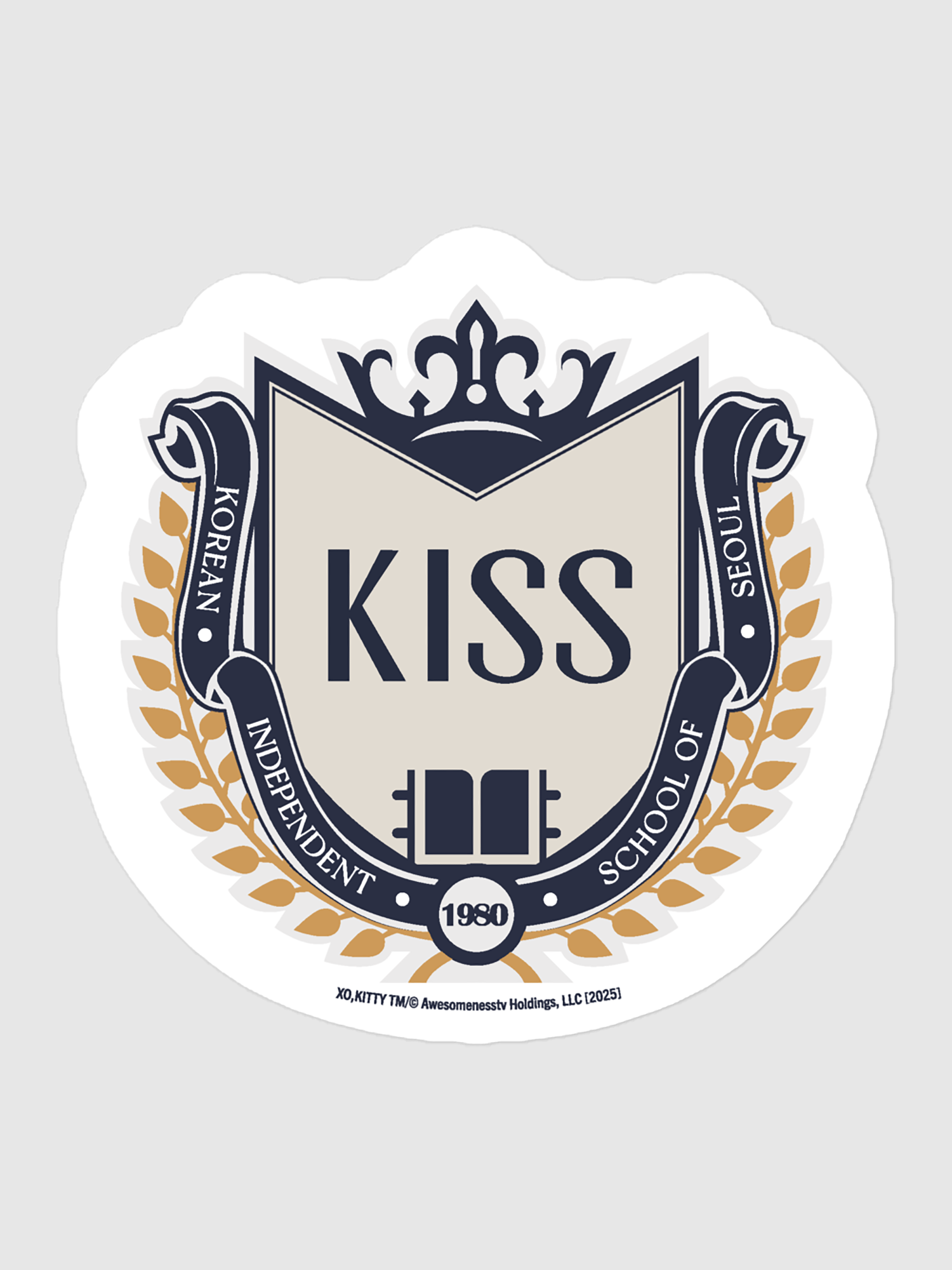 XO, Kitty KISS Sticker