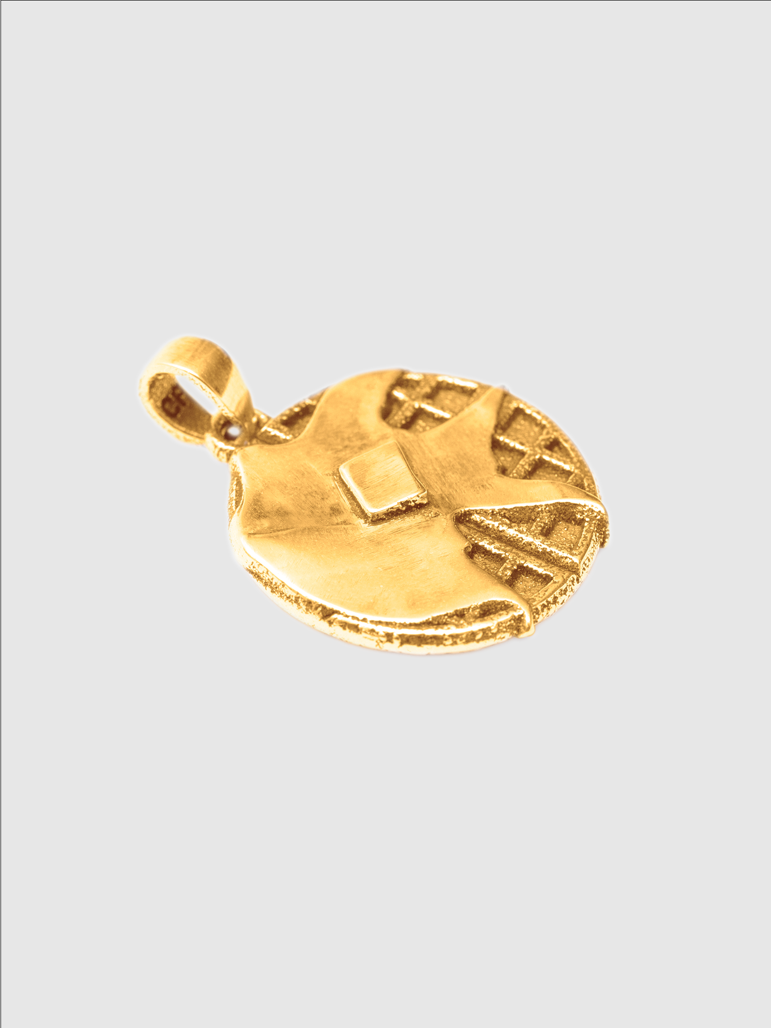 Stranger Things Waffle Necklace