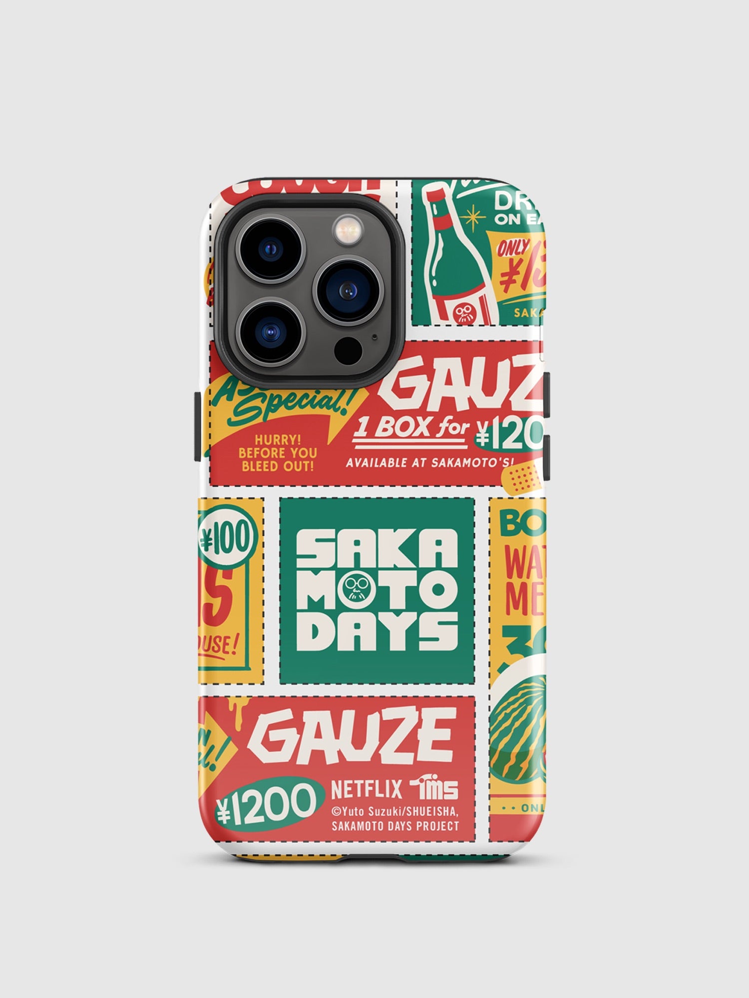 Sakamoto Days Coupons iPhone Tough Case