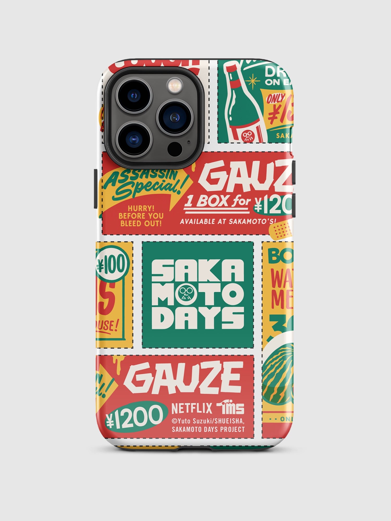 Sakamoto Days Coupons iPhone Tough Case