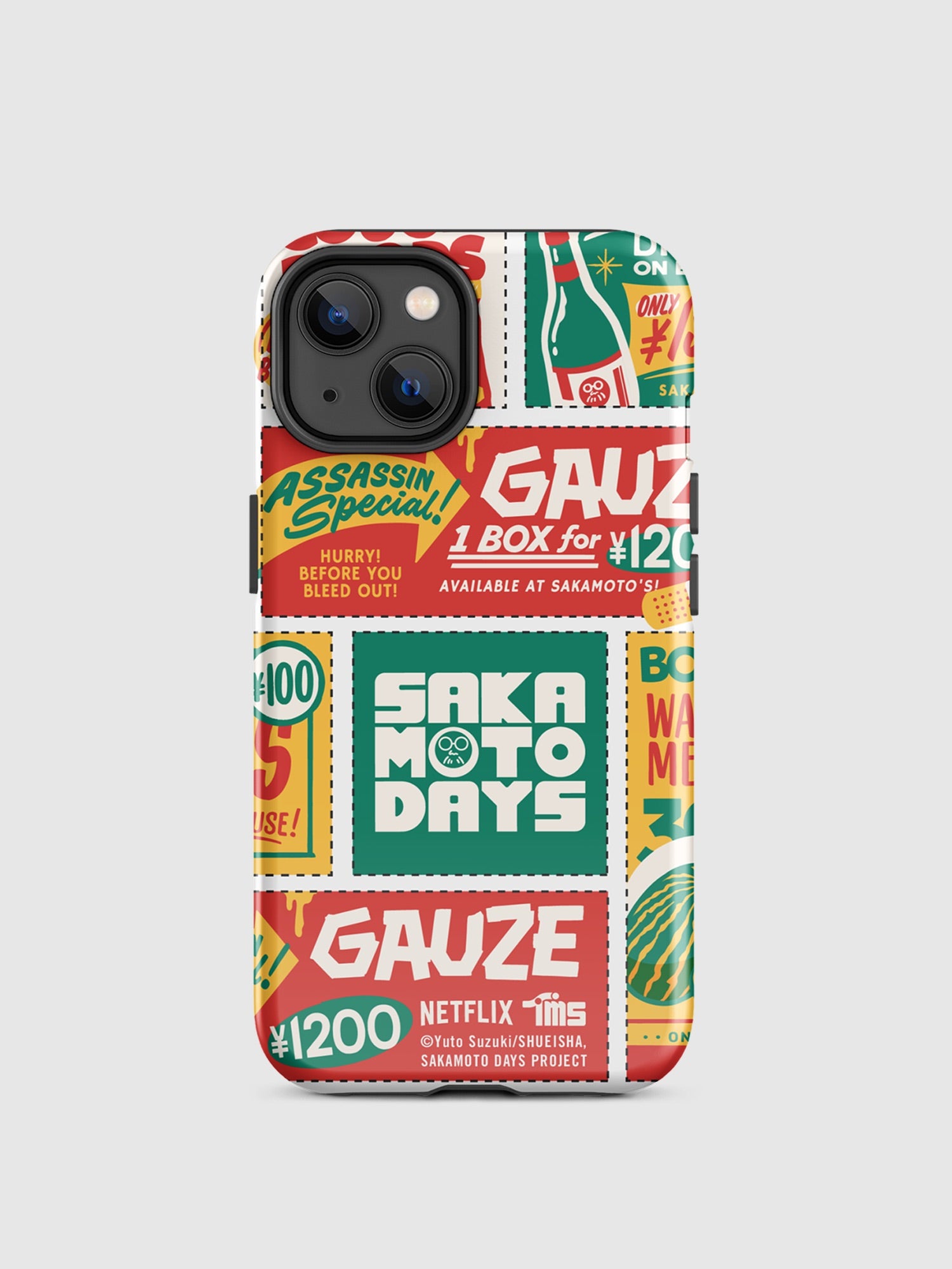 Sakamoto Days Coupons iPhone Tough Case