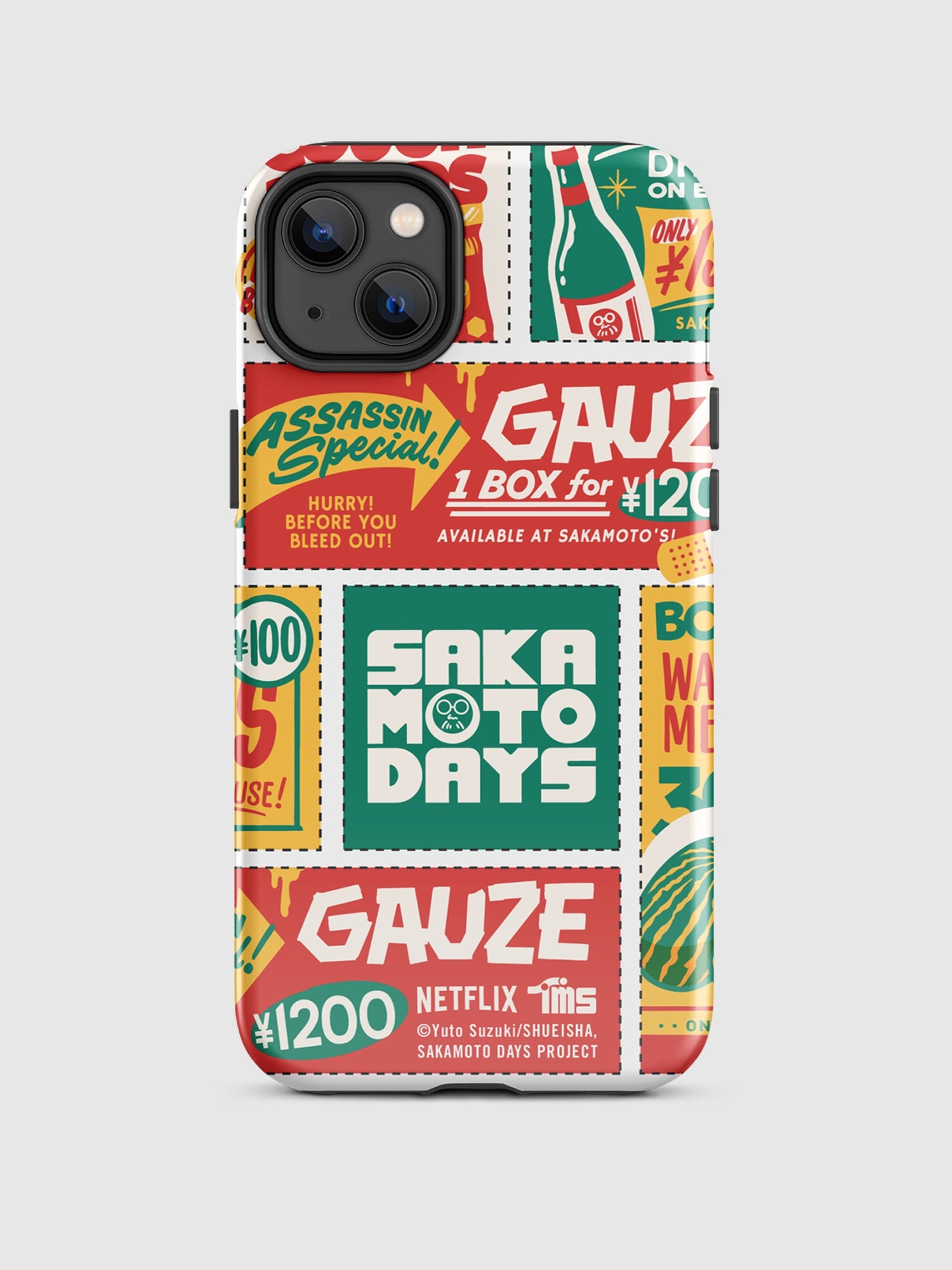 Sakamoto Days Coupons iPhone Tough Case