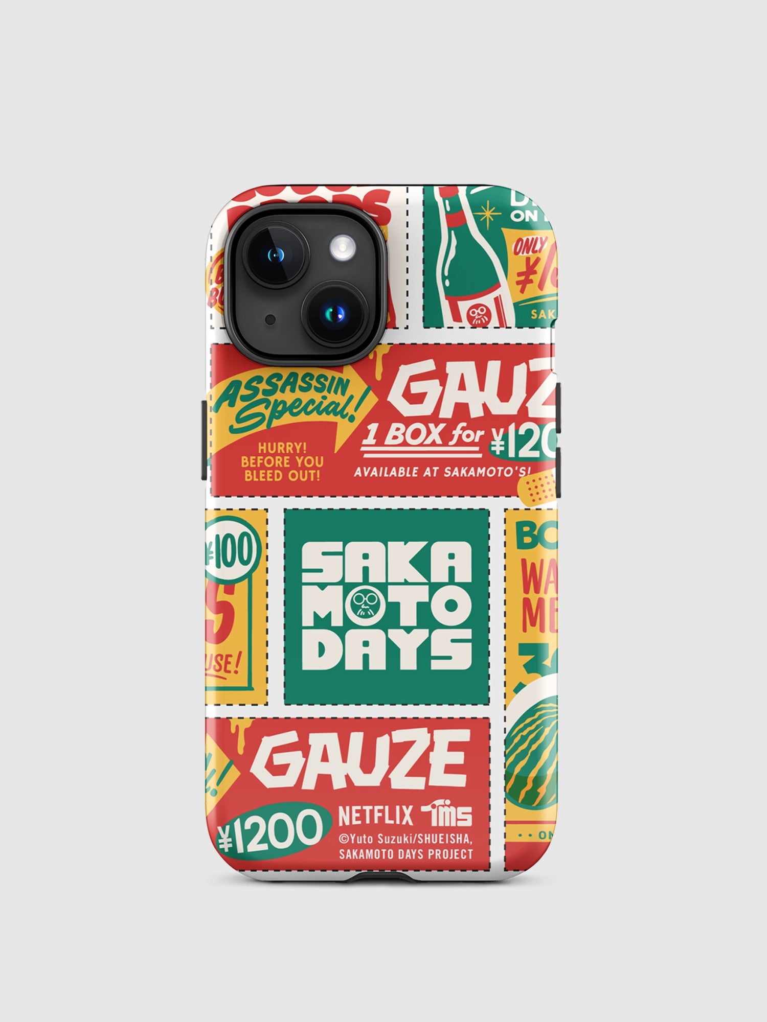 Sakamoto Days Coupons iPhone Tough Case