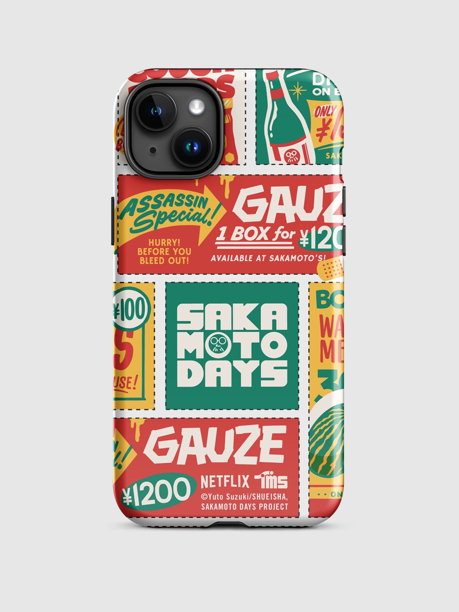 Sakamoto Days Coupons iPhone Tough Case