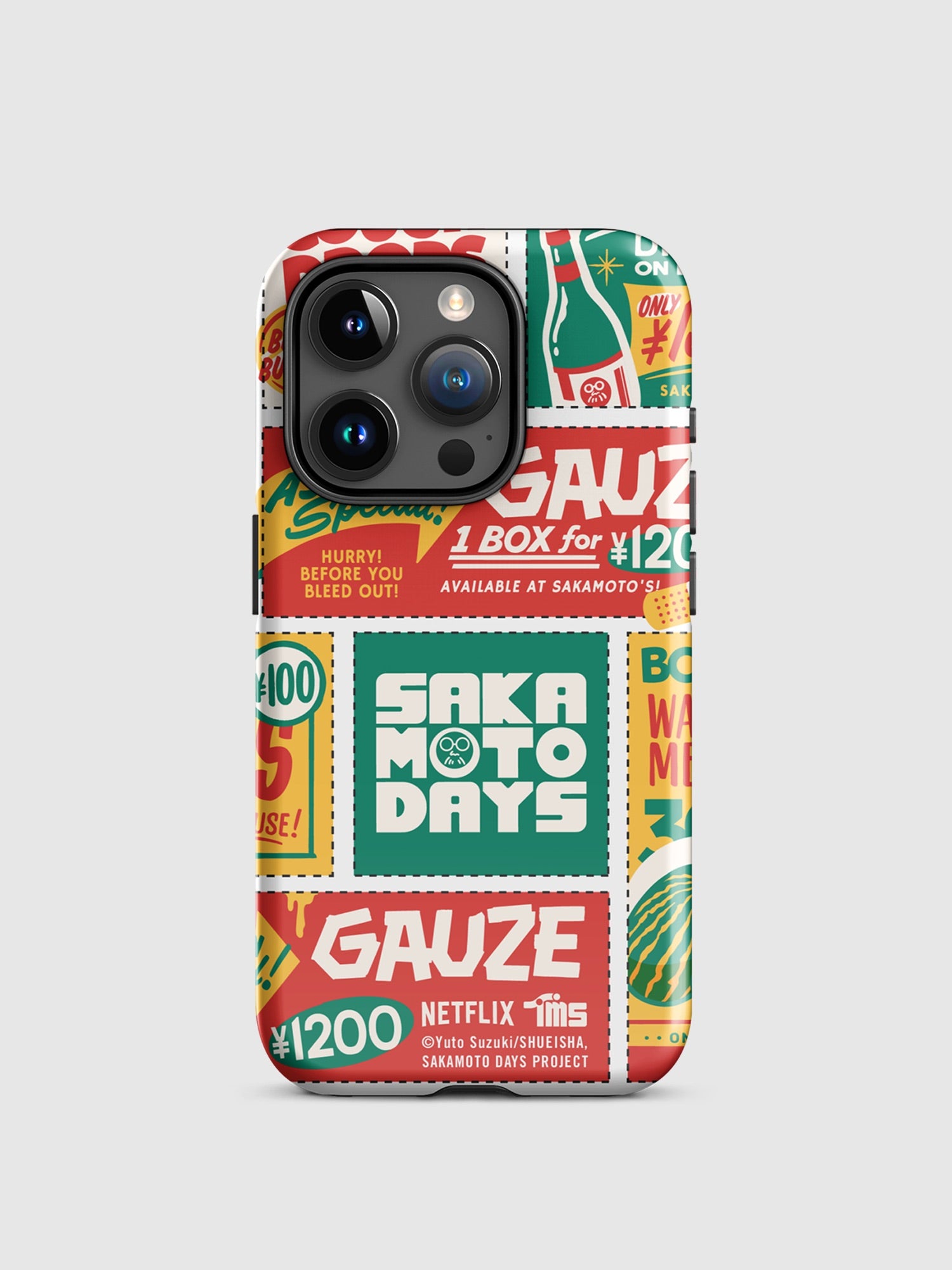 Sakamoto Days Coupons iPhone Tough Case