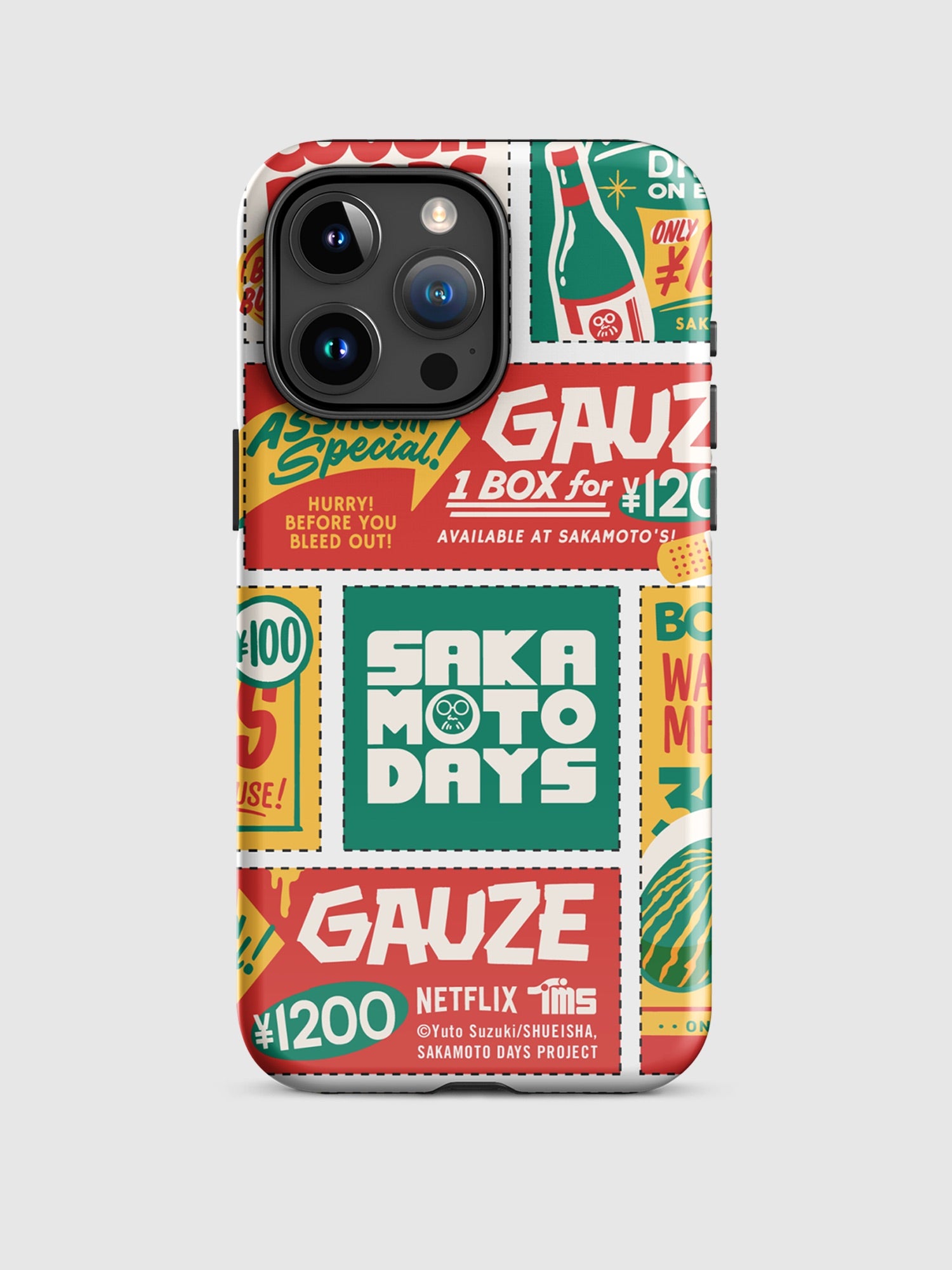 Sakamoto Days Coupons iPhone Tough Case