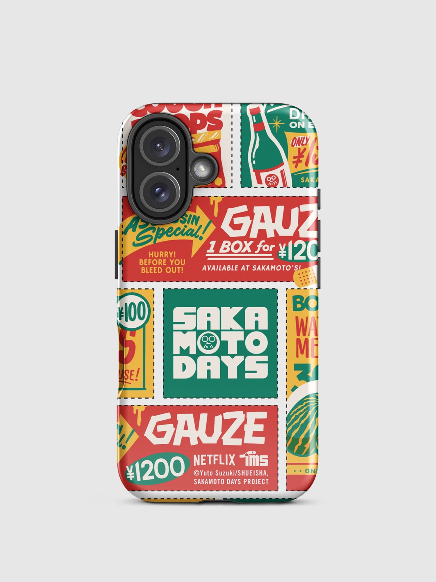 Sakamoto Days Coupons iPhone Tough Case