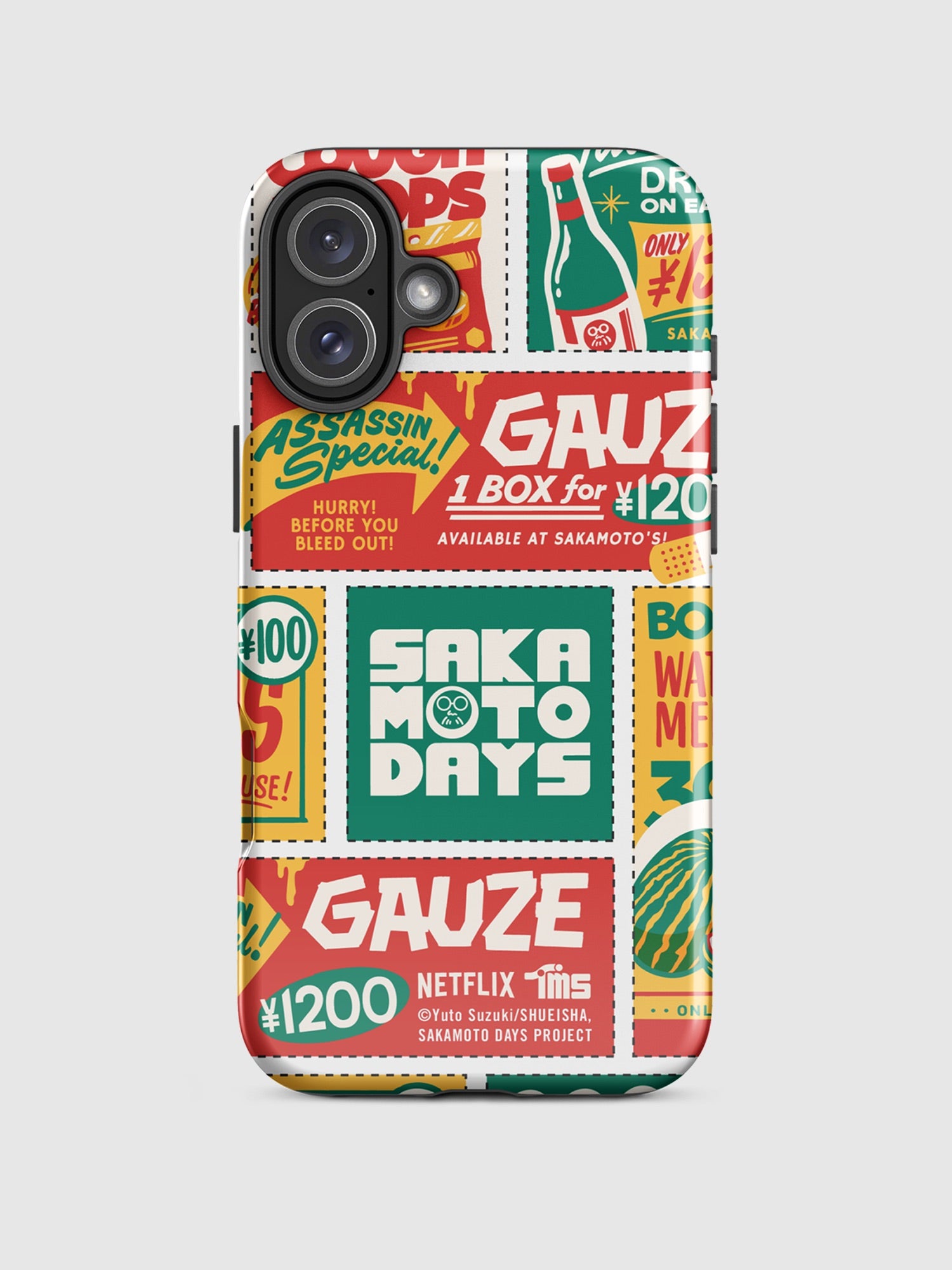 Sakamoto Days Coupons iPhone Tough Case