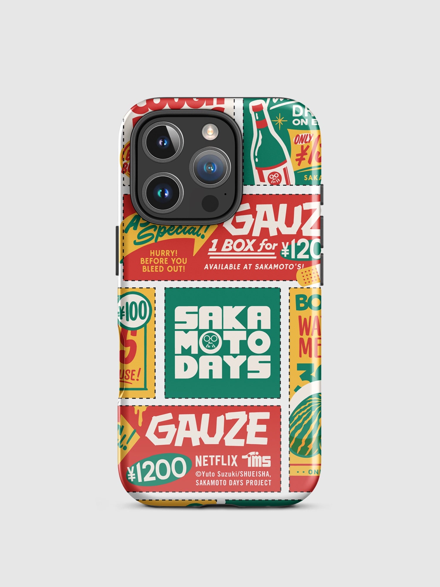 Sakamoto Days Coupons iPhone Tough Case