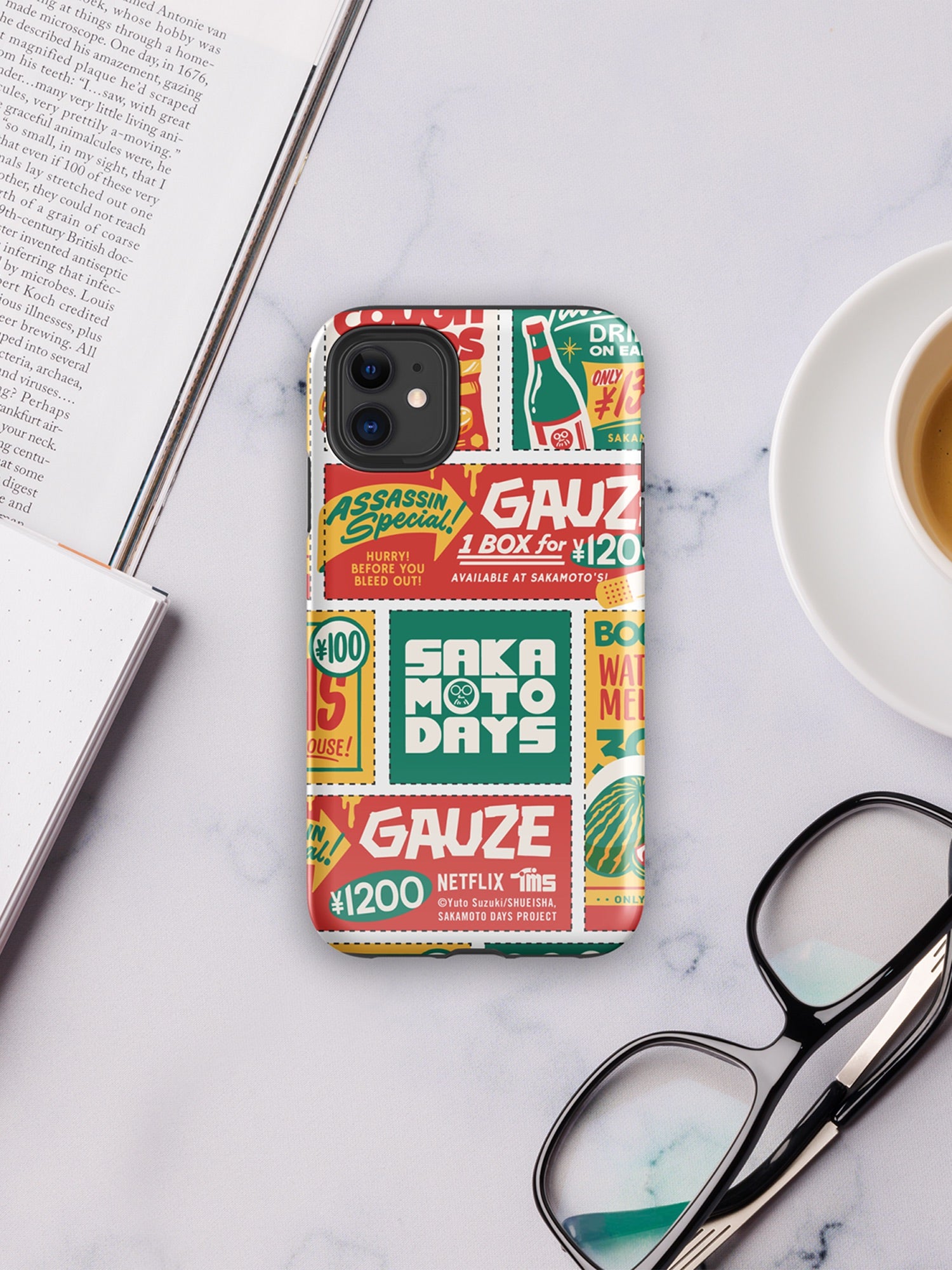 Sakamoto Days Coupons iPhone Tough Case