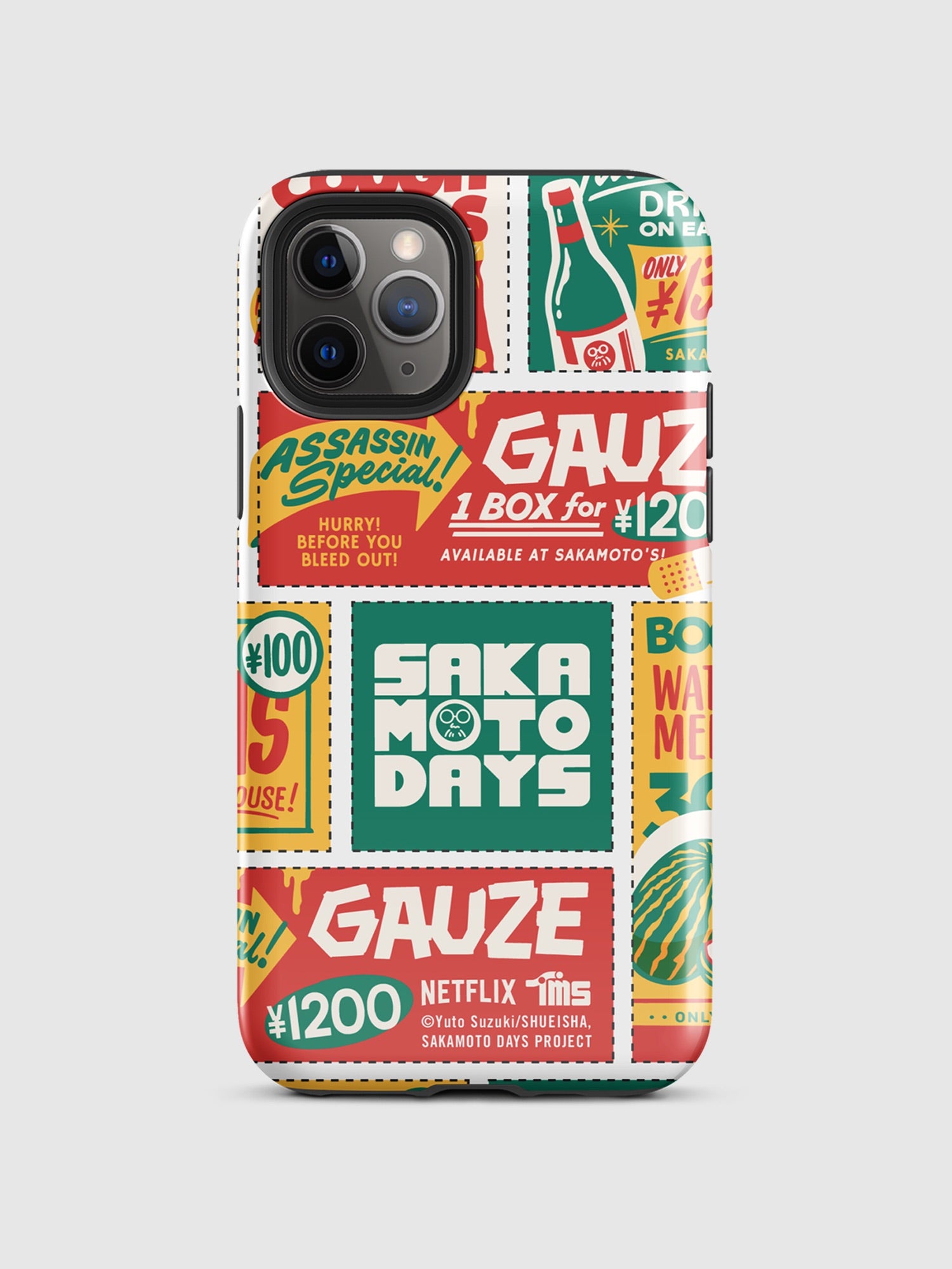 Sakamoto Days Coupons iPhone Tough Case