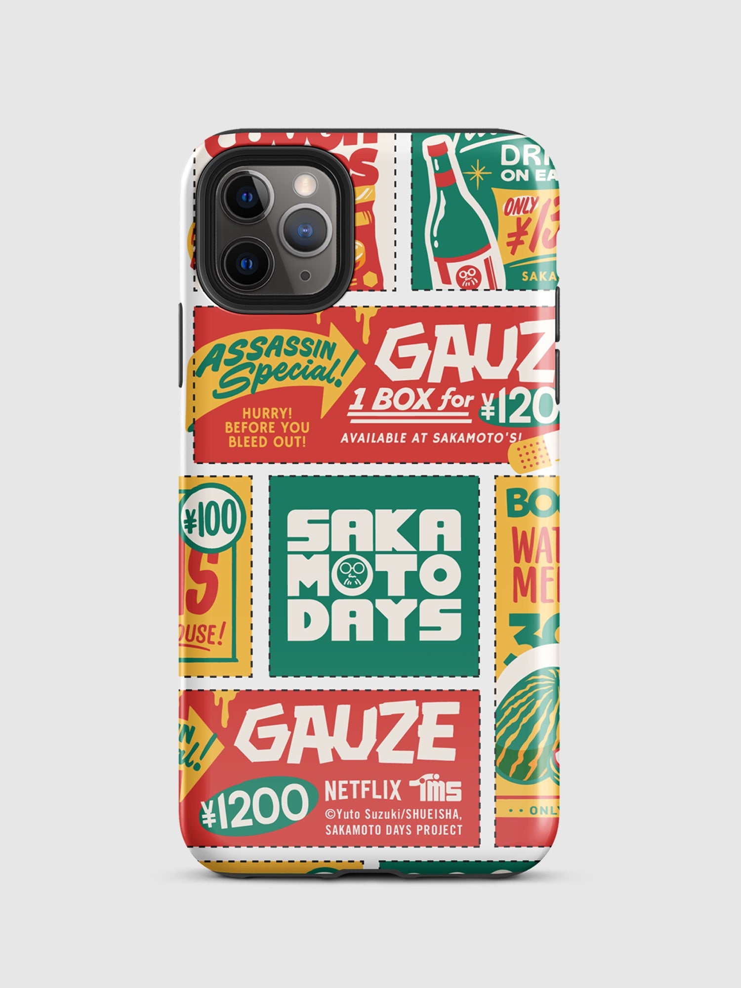 Sakamoto Days Coupons iPhone Tough Case