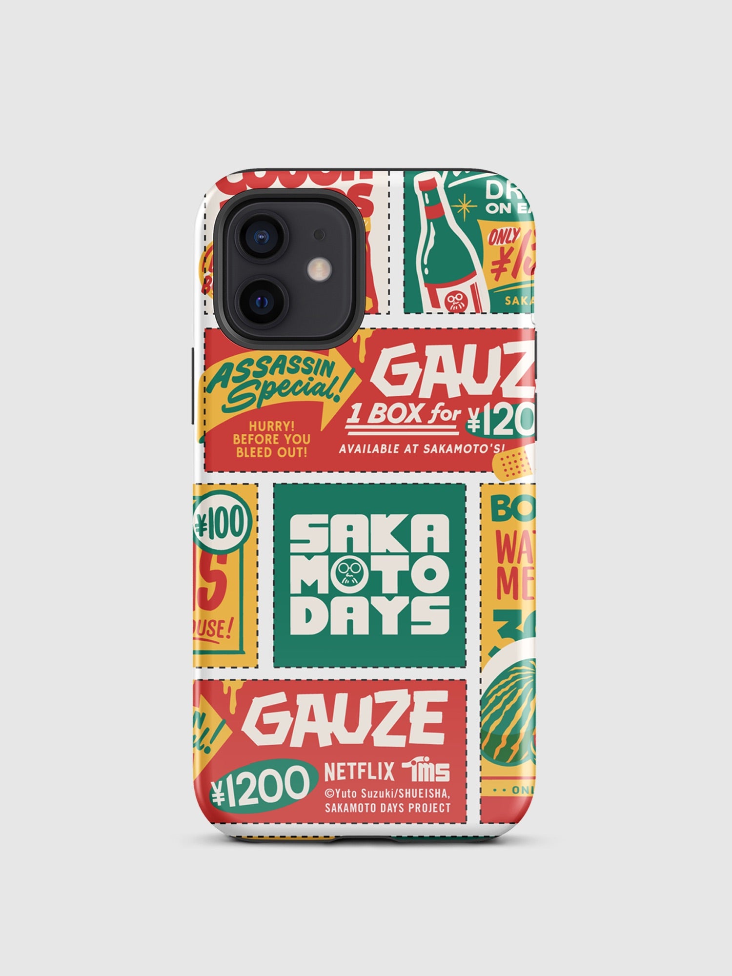 Sakamoto Days Coupons iPhone Tough Case