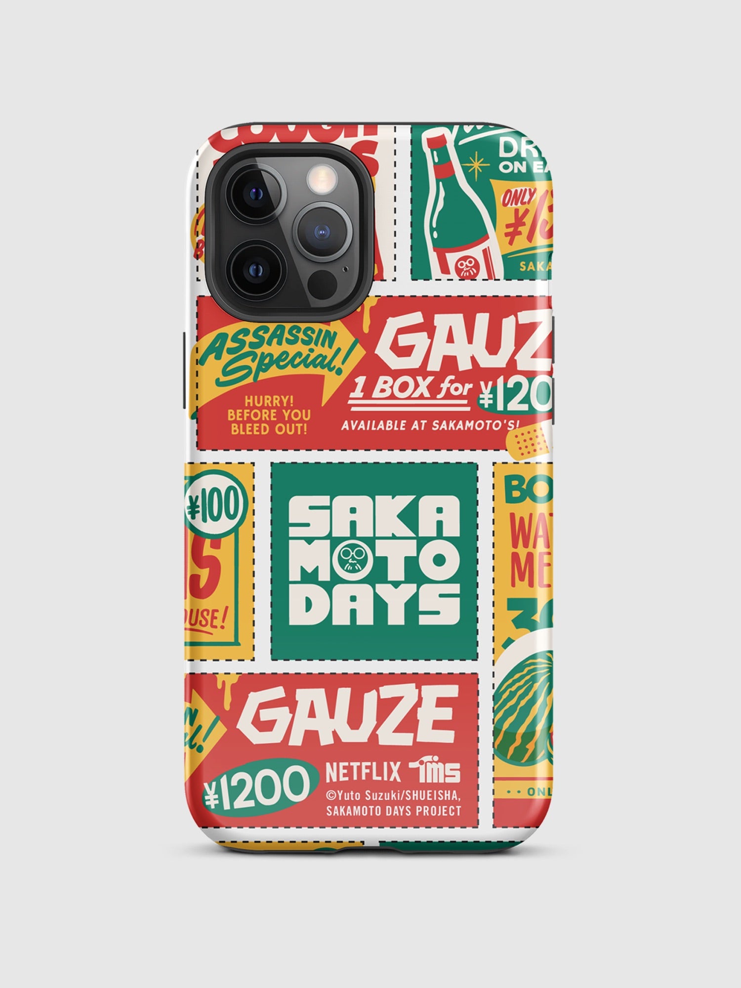Sakamoto Days Coupons iPhone Tough Case