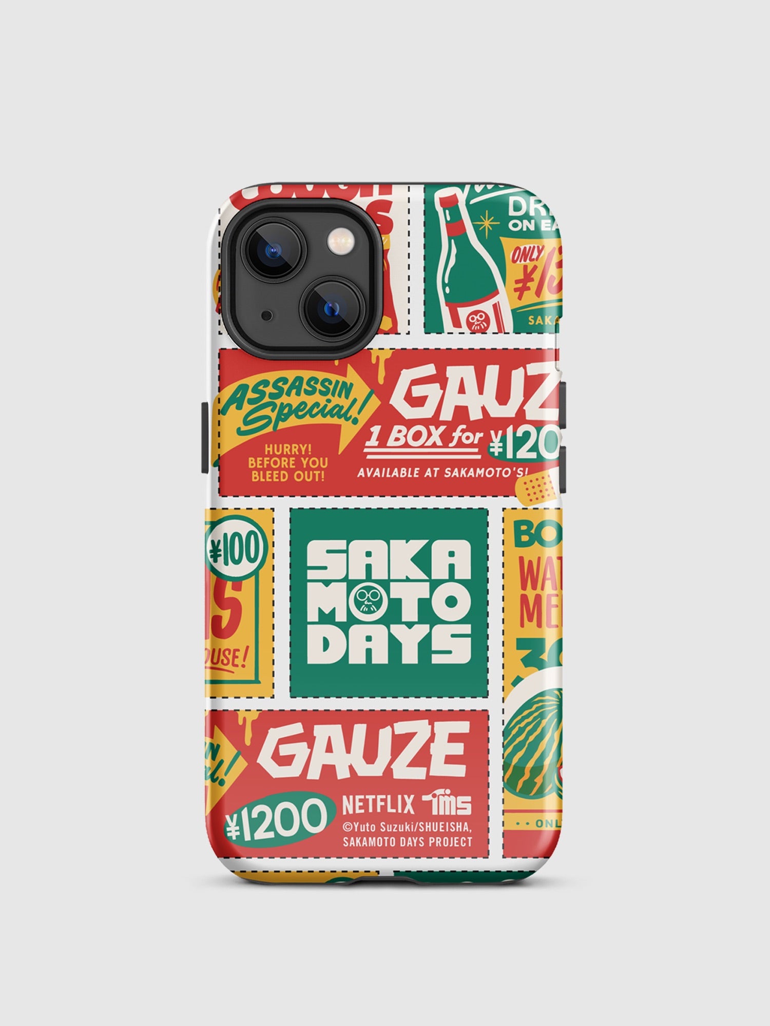 Sakamoto Days Coupons iPhone Tough Case