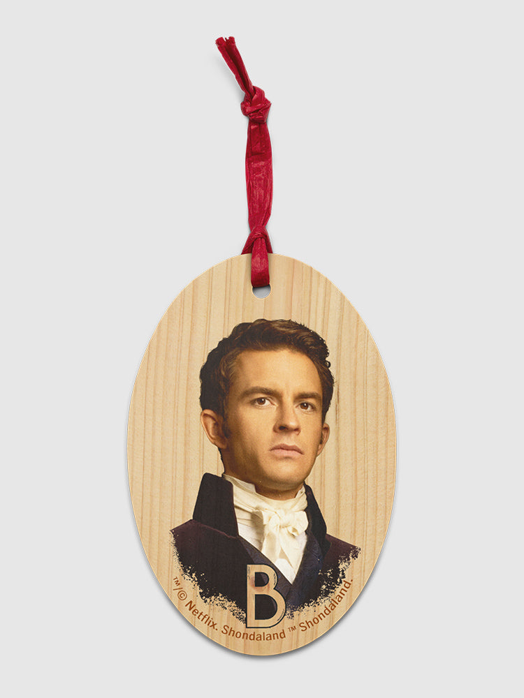 Bridgerton Anthony Wooden Ornament